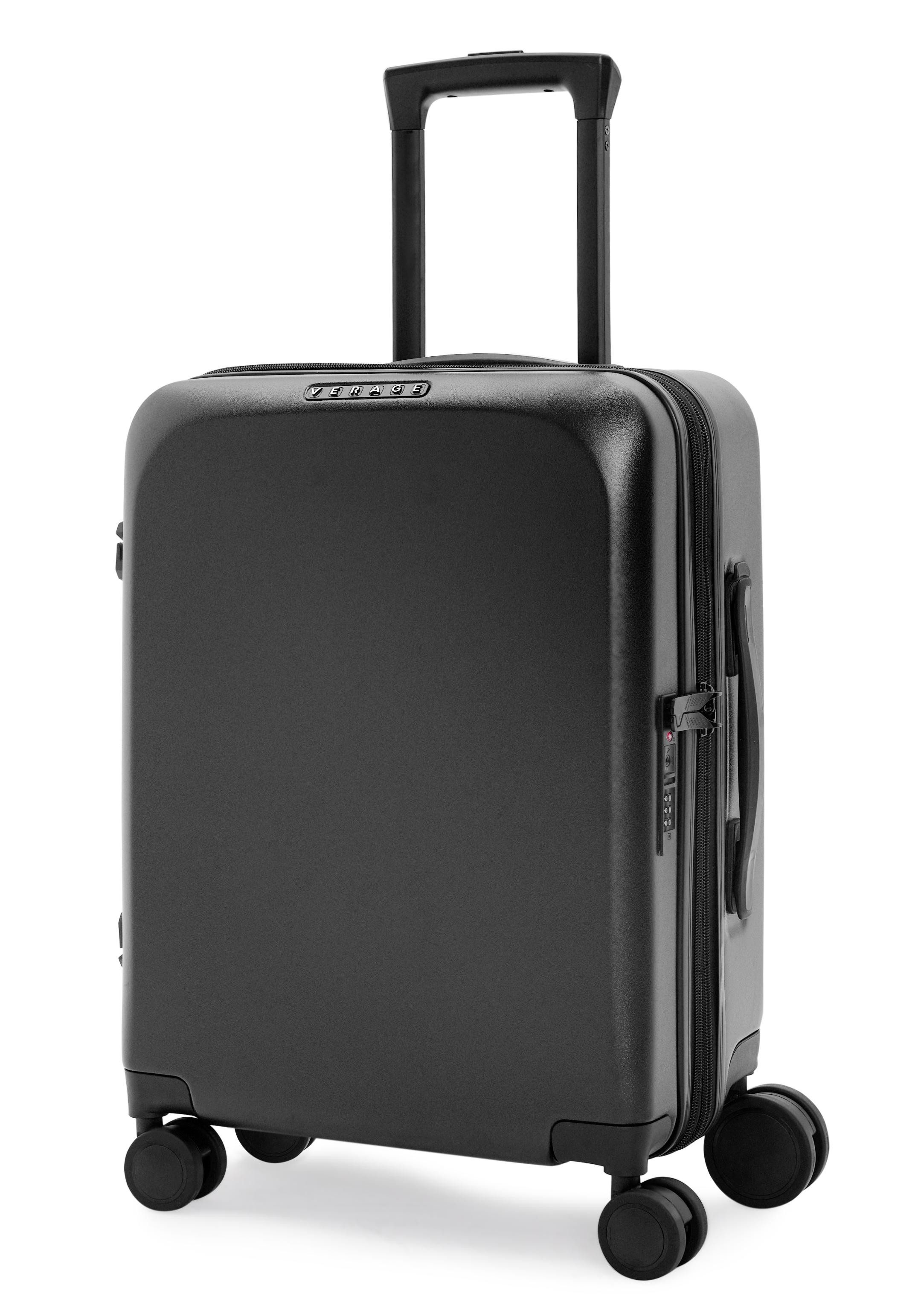 Verage Business-Koffer Freeland, Hartschalen Reisekoffer, 4 Rollen, Trolley Erweiterbar, Handgepäck-Koffer S/M/L/Kofferset