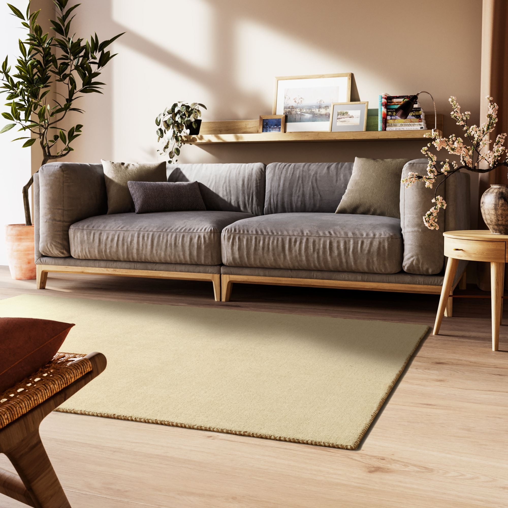 Steffensmeier Wollteppich Nomade, Rechteckig, Gabbeh, 100 % Schurwolle