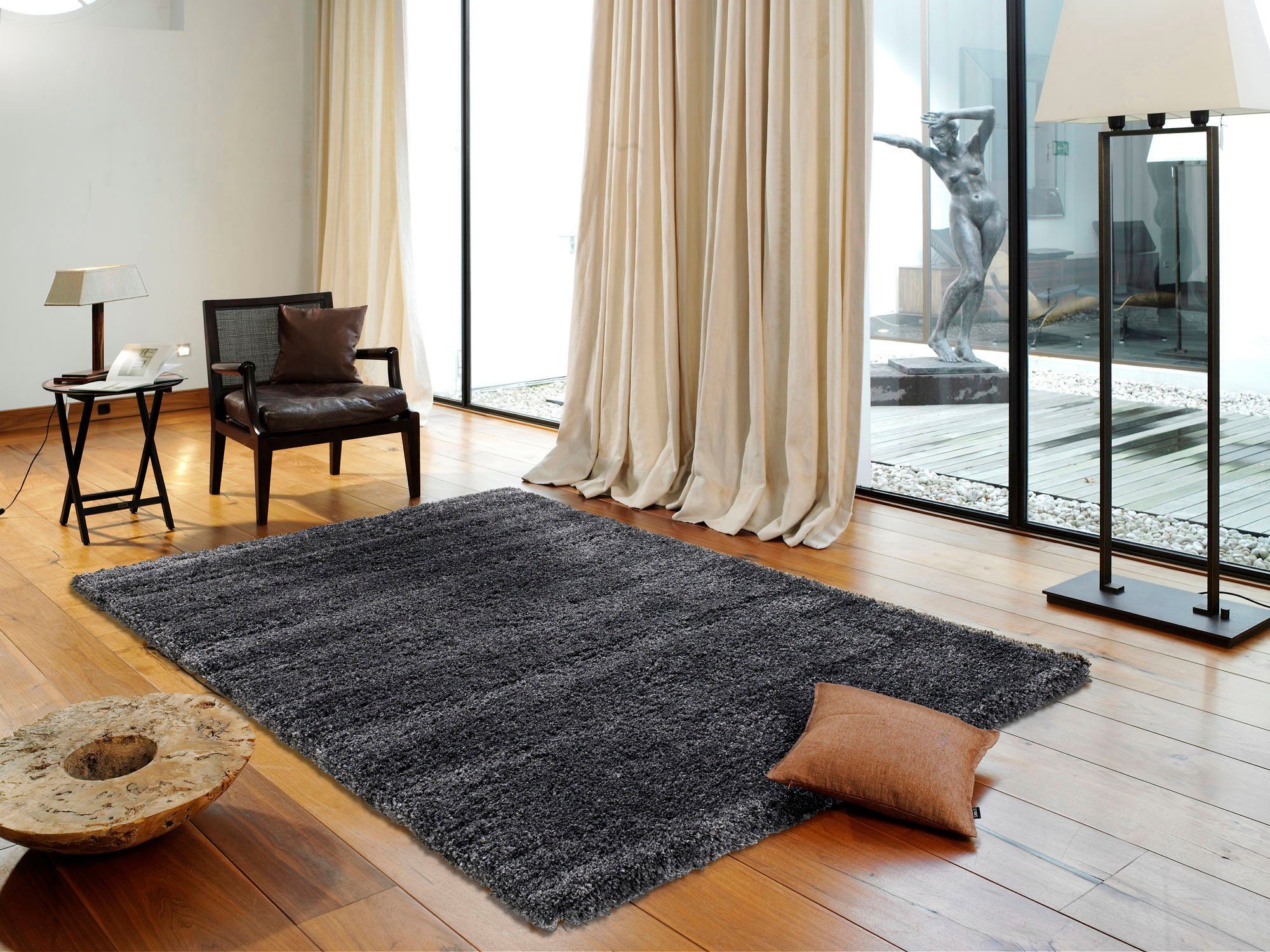 OCI DIE TEPPICHMARKE Hochflor-Teppich Lobby Shaggy, günstig online kaufen