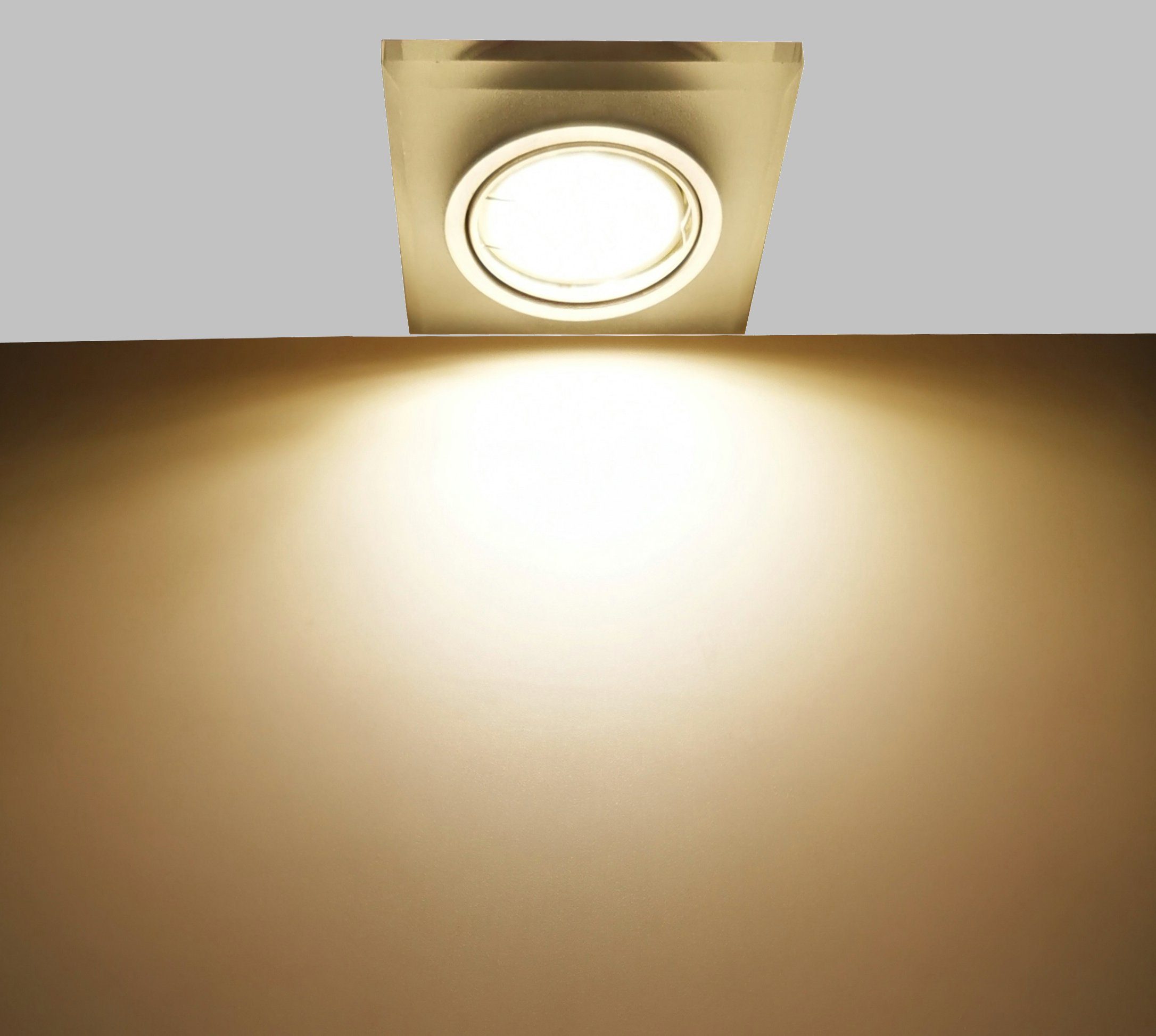 TRANGO LED Einbauleuchte, 3 Stufen dimmbar, 6er Set 6736S-06MOSD *BLACK CRY günstig online kaufen