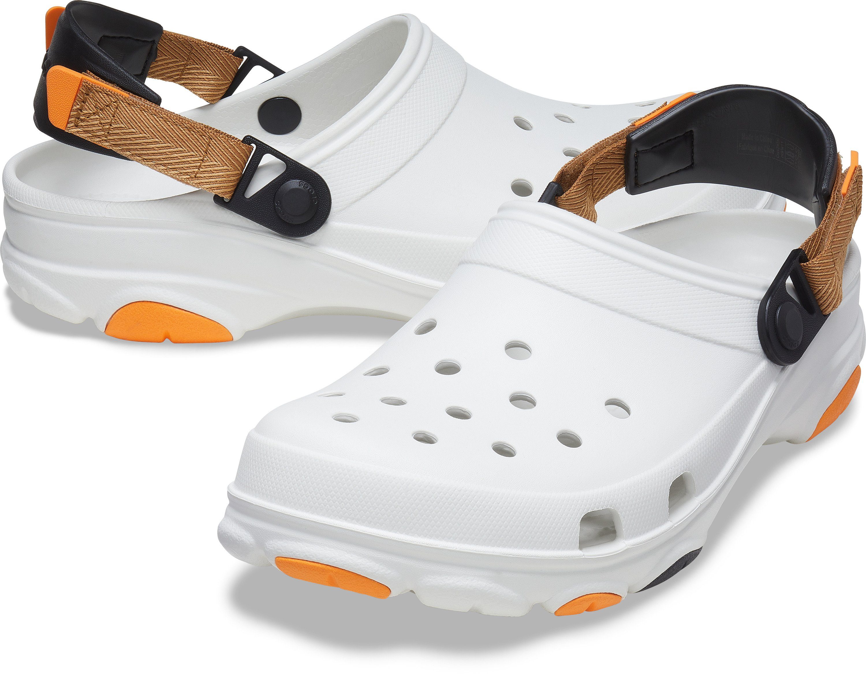 Crocs Crocs Classic All Terrain Clog Pantolette, Ergonomisches Obermaterial  aus Croslite™-Schaum