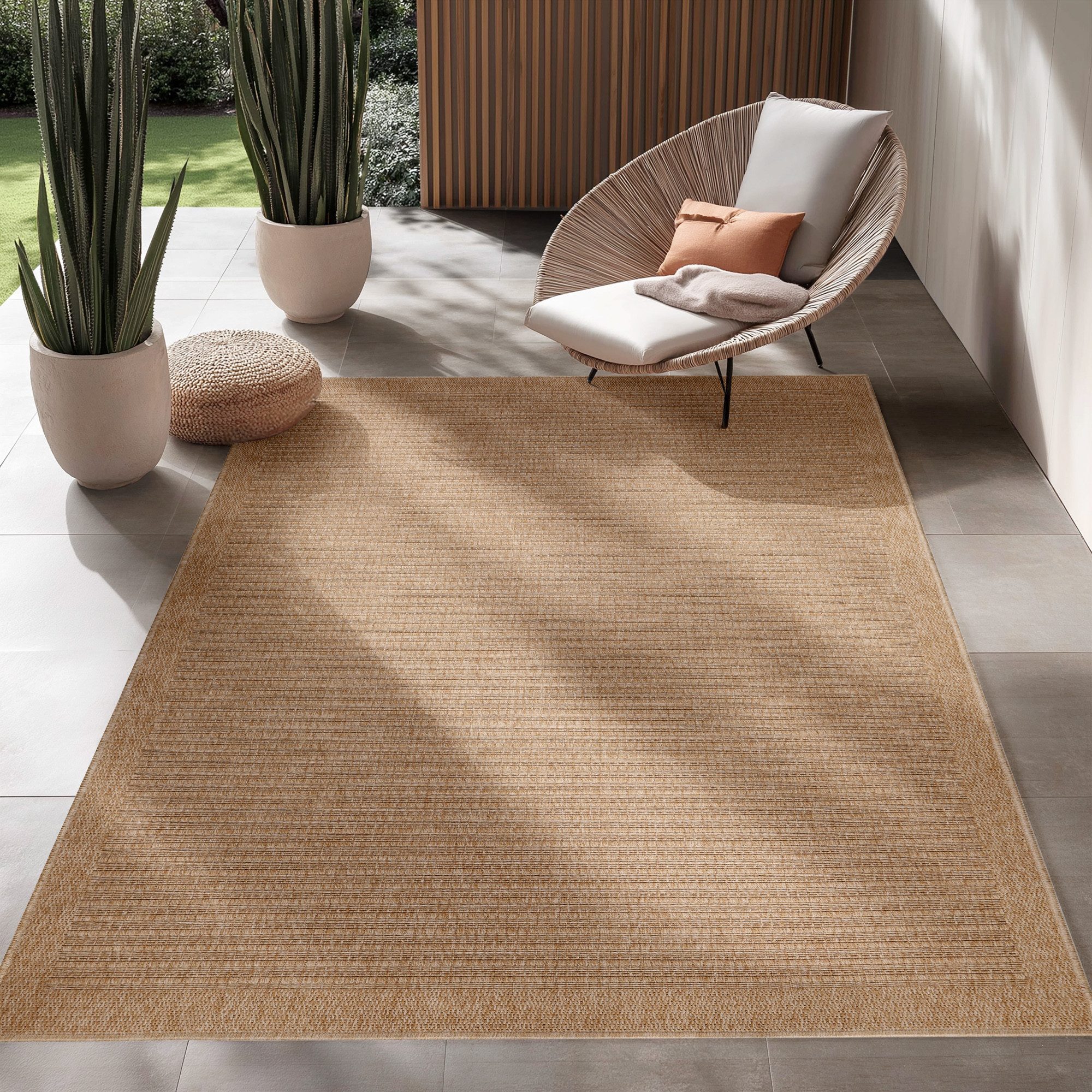 SIMPEX24 Outdoorteppich Vintage Design, Läufer, Höhe: günstig online kaufen