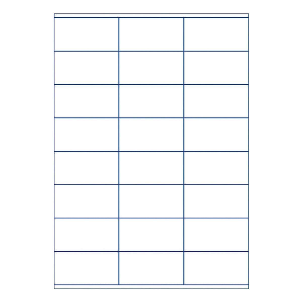 Otto Office Etiketten Standard, 2400 Stück, Adresse (70x36 mm ohne Rand), selbstklebend