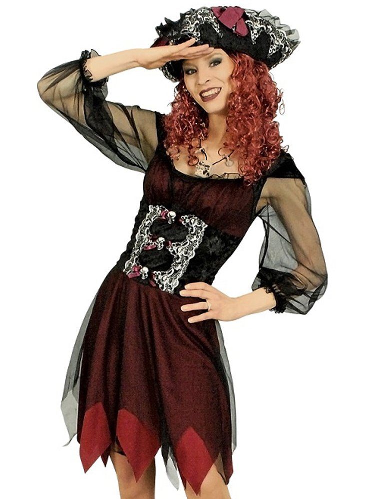 Das Kostümland Kostüm Piratin Abigail Kostüm - Tolles Piraten Kleid mit