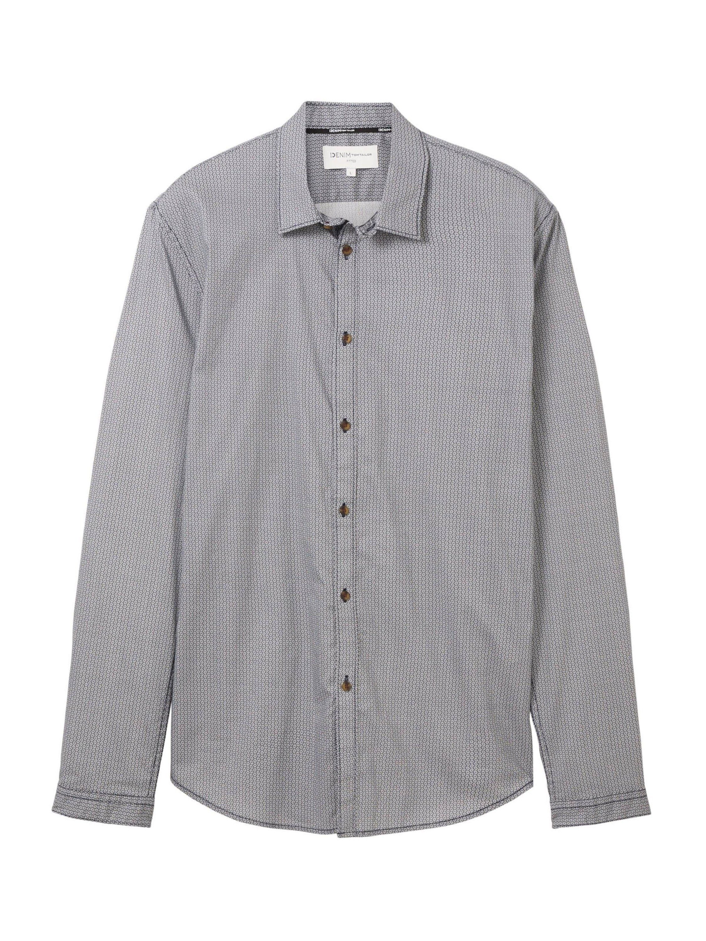 TOM TAILOR Denim Langarmhemd (1-tlg)