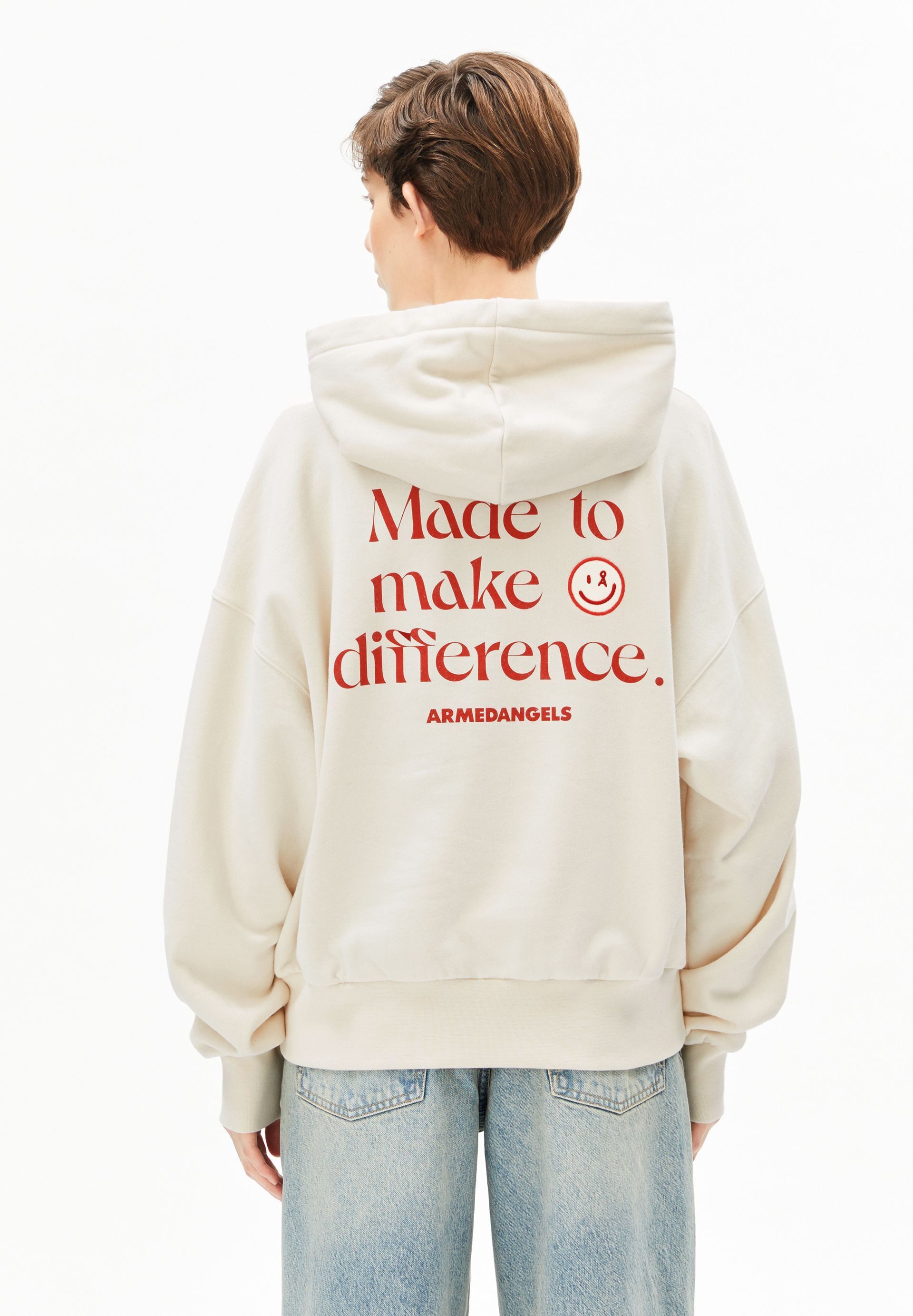 Armedangels Hoodie FRANCISARAA DIFFERENCE (1-tlg., Oversized Fit) Kängurutasche