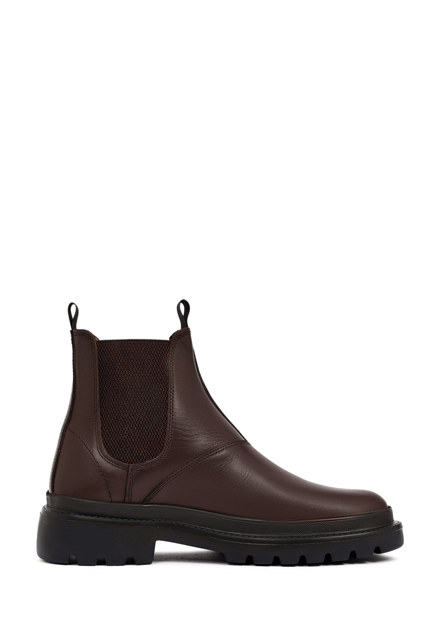 Derimod Chelsea-Stiefel aus Leder Chelseaboots Lederfutter, Gummisohle