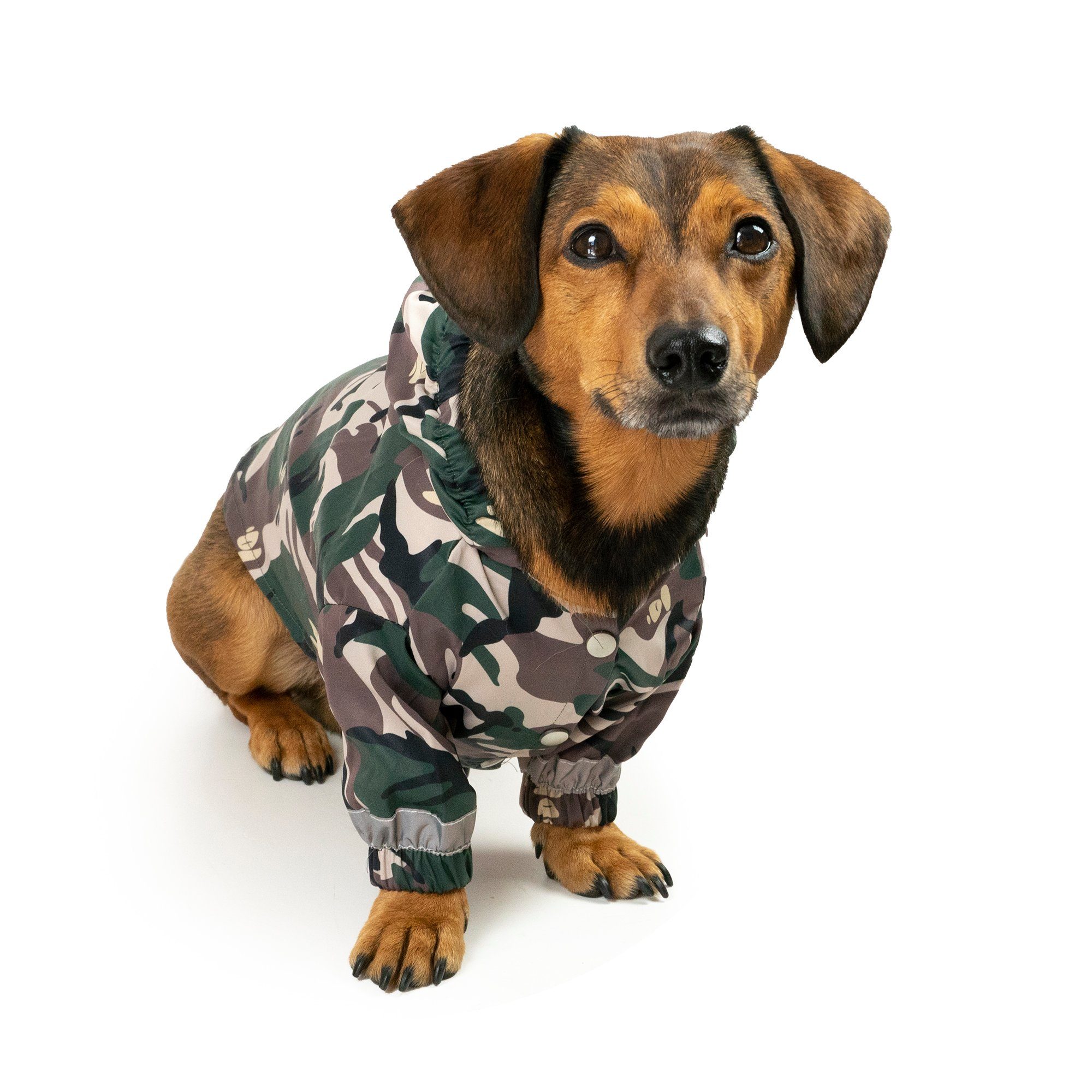 Hunderegenmantel Camouflage