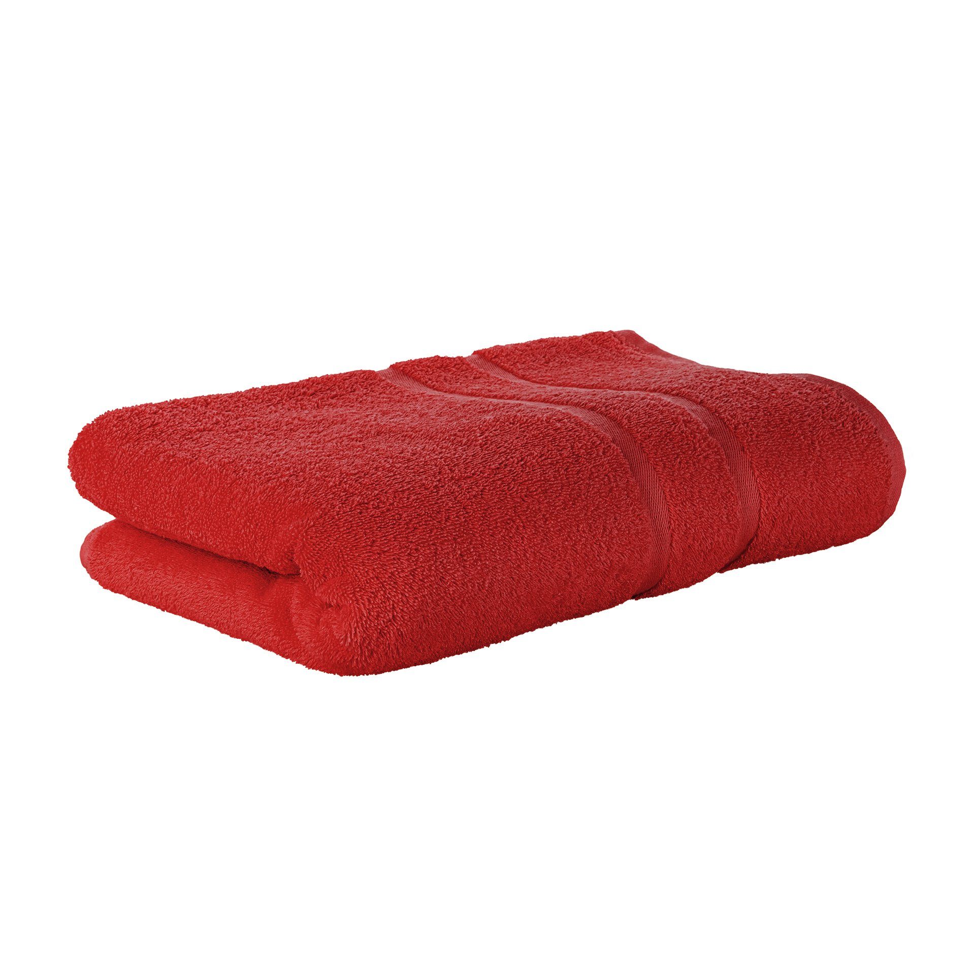 StickandShine Handtuch Handtücher Badetücher Saunatücher Rot Wahl zur in 100% GSM Duschtücher Baumwolle 500 Gästehandtücher