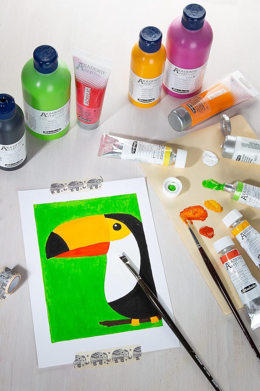 Schmincke Acrylfarbe AKADEMIE Acryl color, 60ml Alutube, Alle Farben