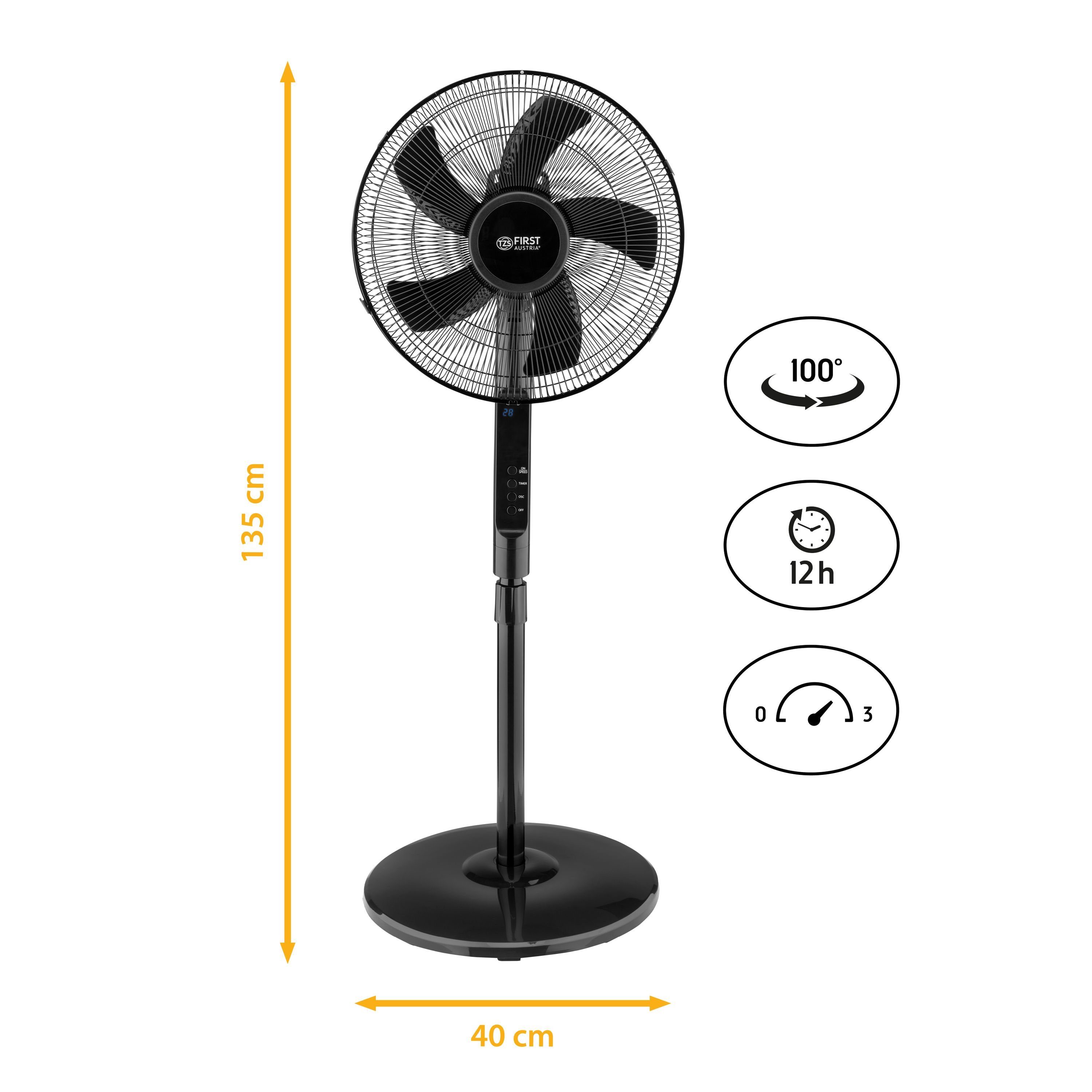 TZS FIRST AUSTRIA Standventilator Standventilator, Fernbedienung, günstig online kaufen