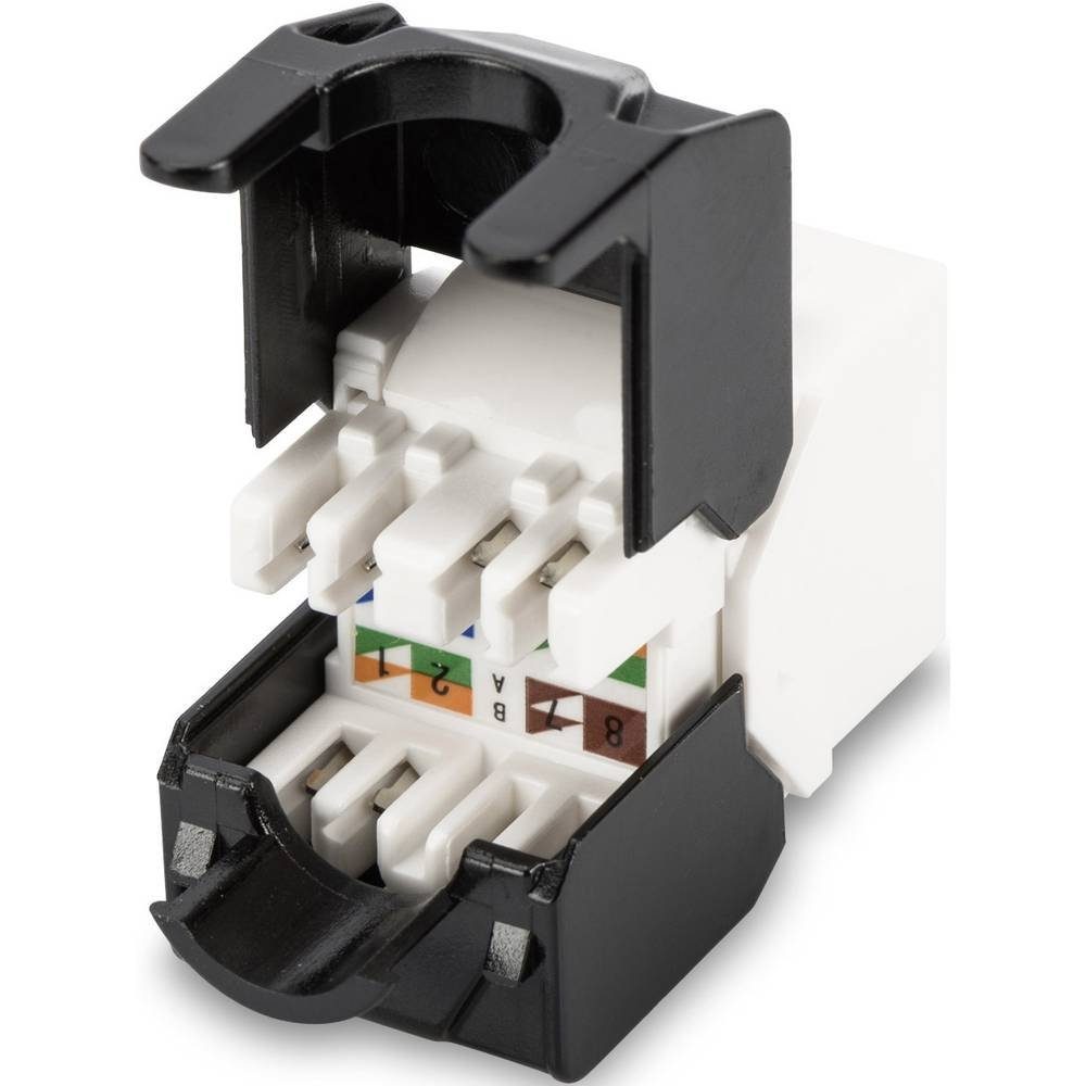CAT 5e, Klasse D Keystone Modul, ungeschirmt, Netzwerk-Adapter