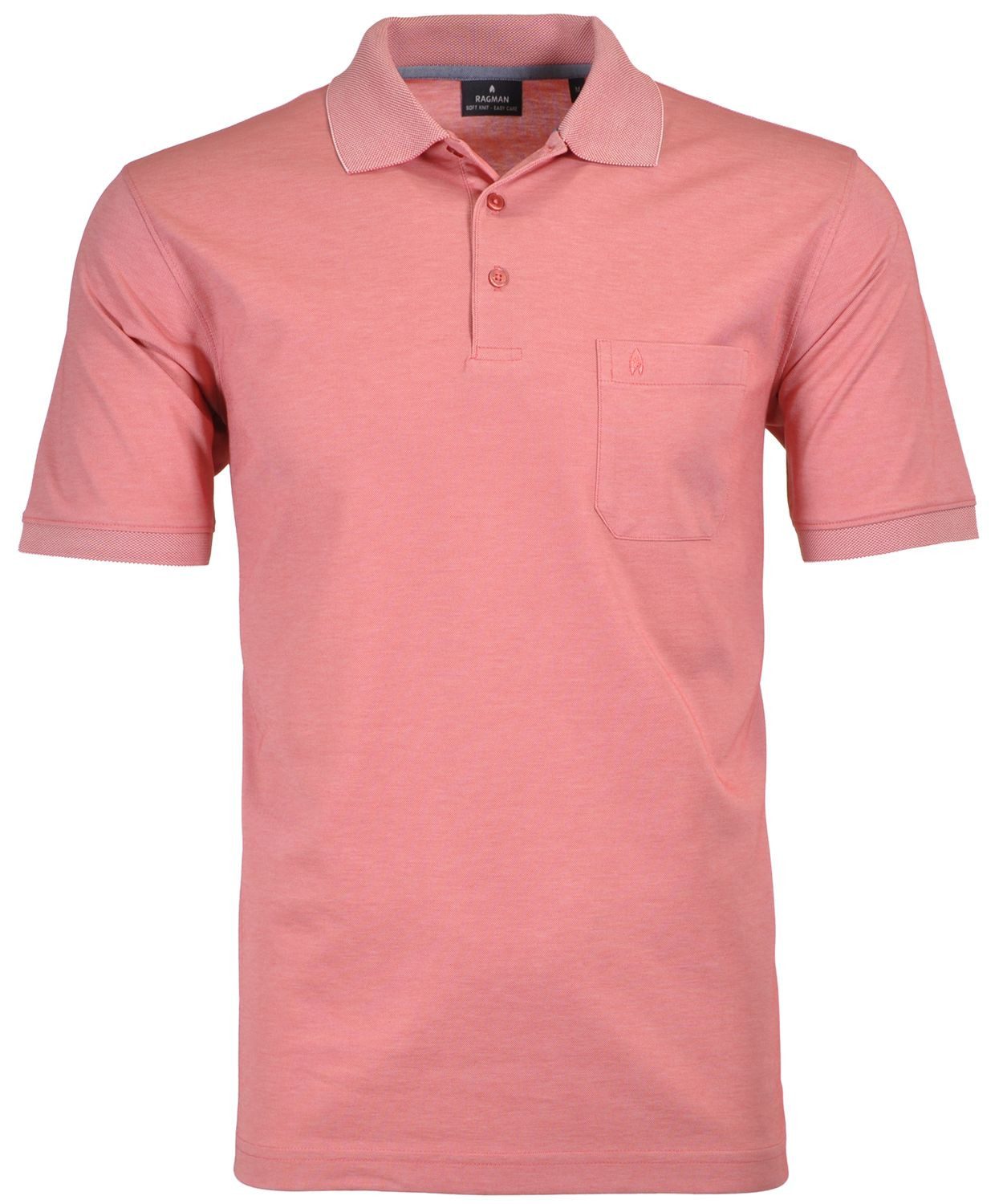 RAGMAN Poloshirt Kurzarm Softknit günstig online kaufen