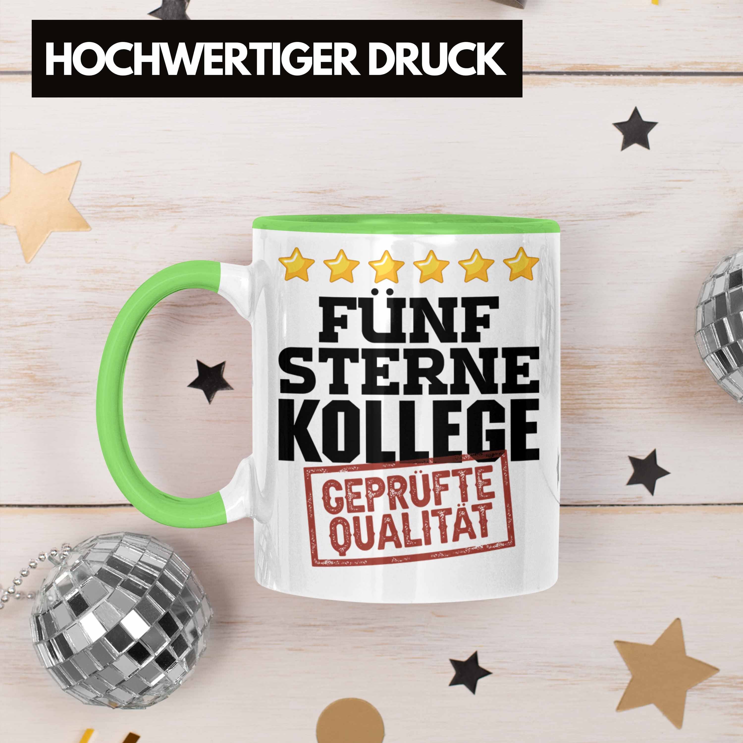 Besten Grün für Spru Bester Tasse Geschenk Trendation Arbeitskollegen Kollege Tasse Lustiger