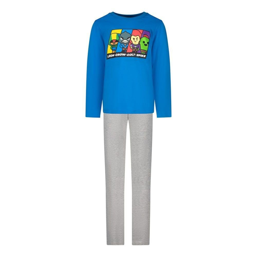 Fashion UK Pyjama Brawl Stars Pyjama Schlafanzug Jungen Lang