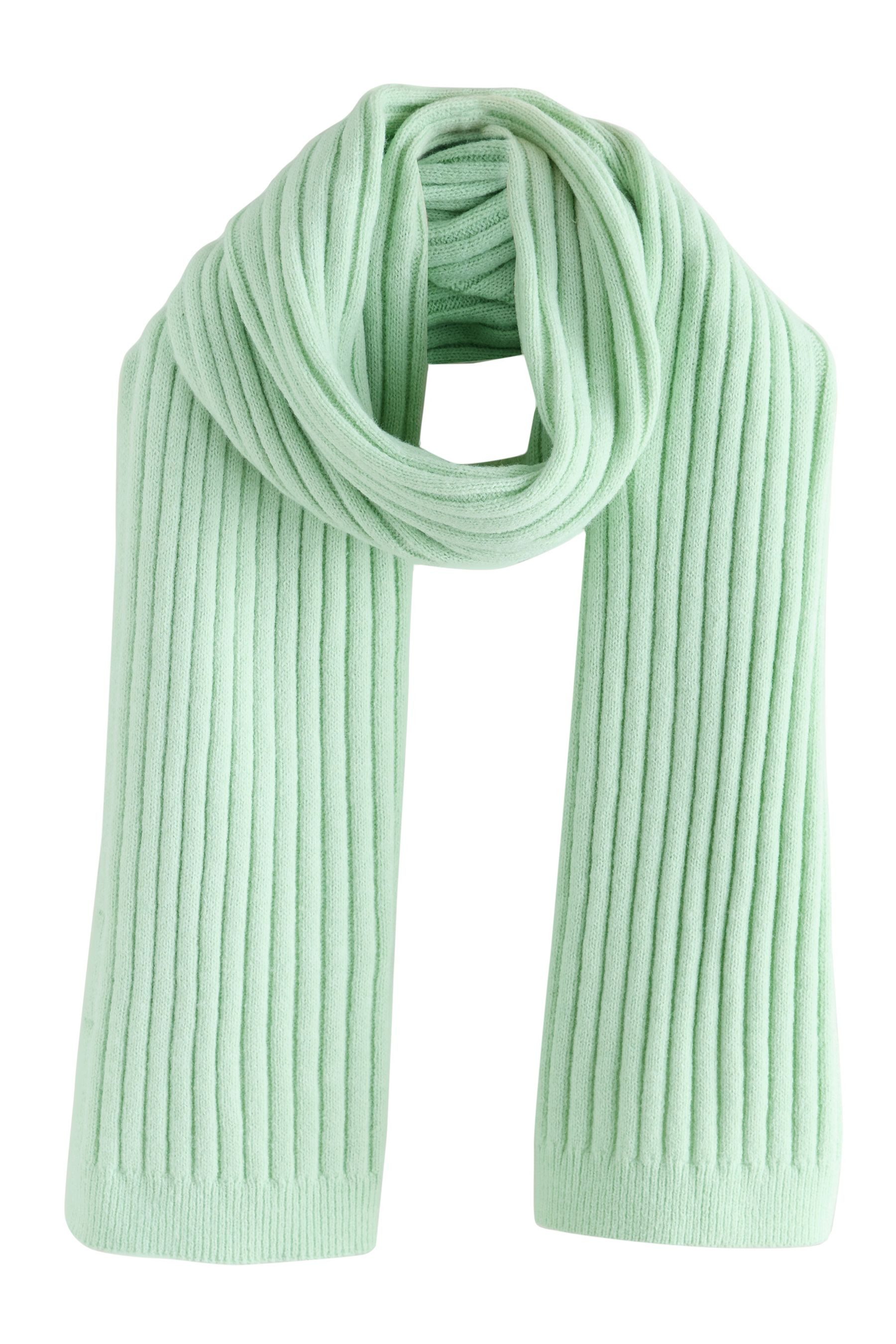 Schal Gerippter Strickschal