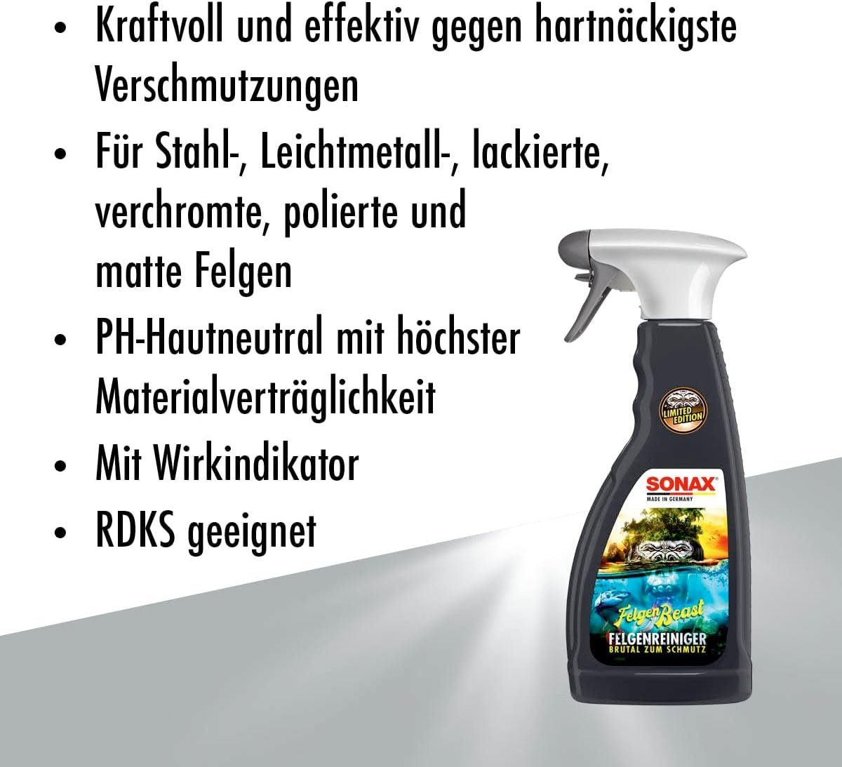 Sonax SONAX Felgenreiniger FelgenBeast Sonderedition 500 ml Felgenreiniger