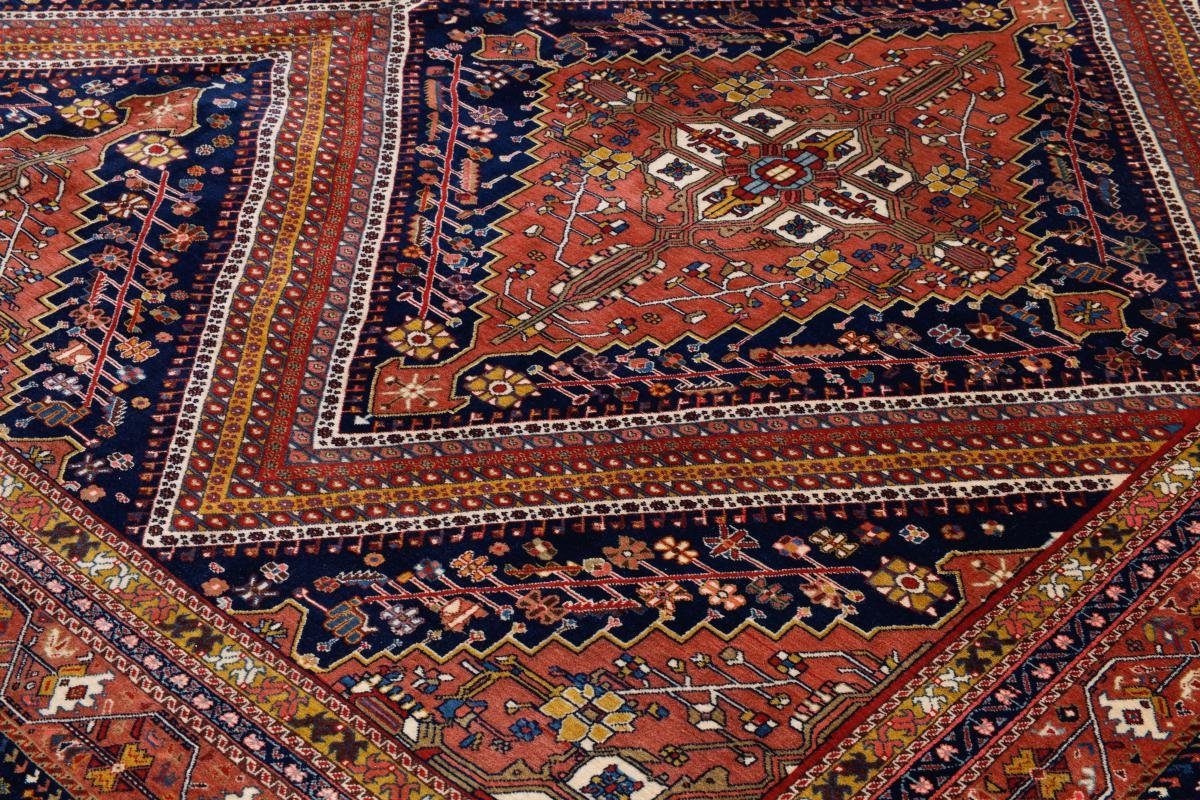 Orientteppich Orientteppich / Handgeknüpfter Nain 12 rechteckig, Ghashghai Trading, mm Perserteppich, 349x502 Höhe: