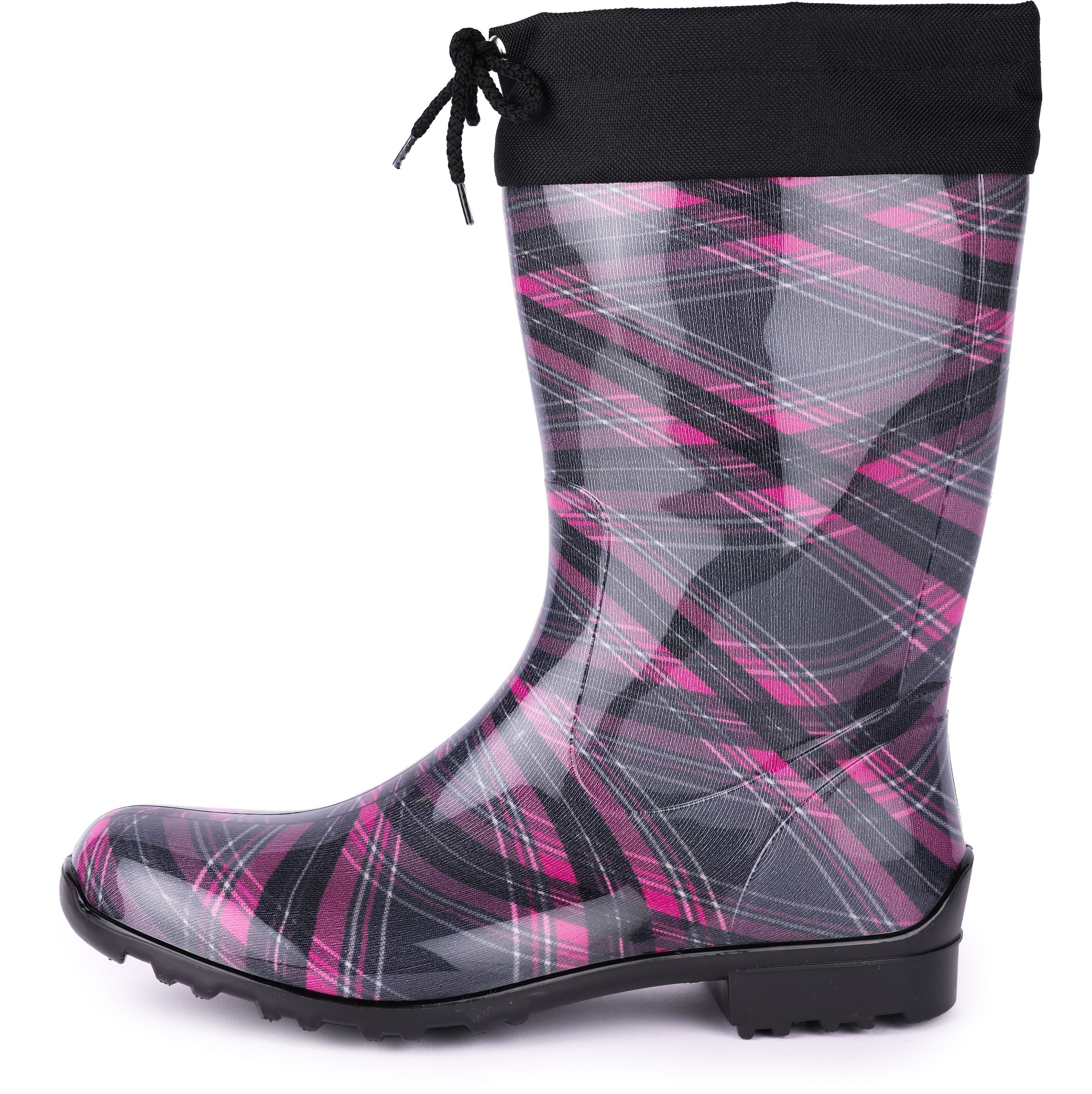 Ladeheid Damen Gummistiefel mit Stulpe LA-968 Gummistiefel