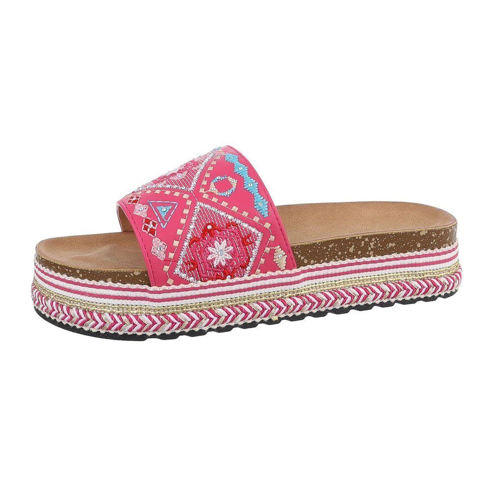 Ital-Design Damen Mules Freizeit Plateausandaletten (85698098) günstig online kaufen