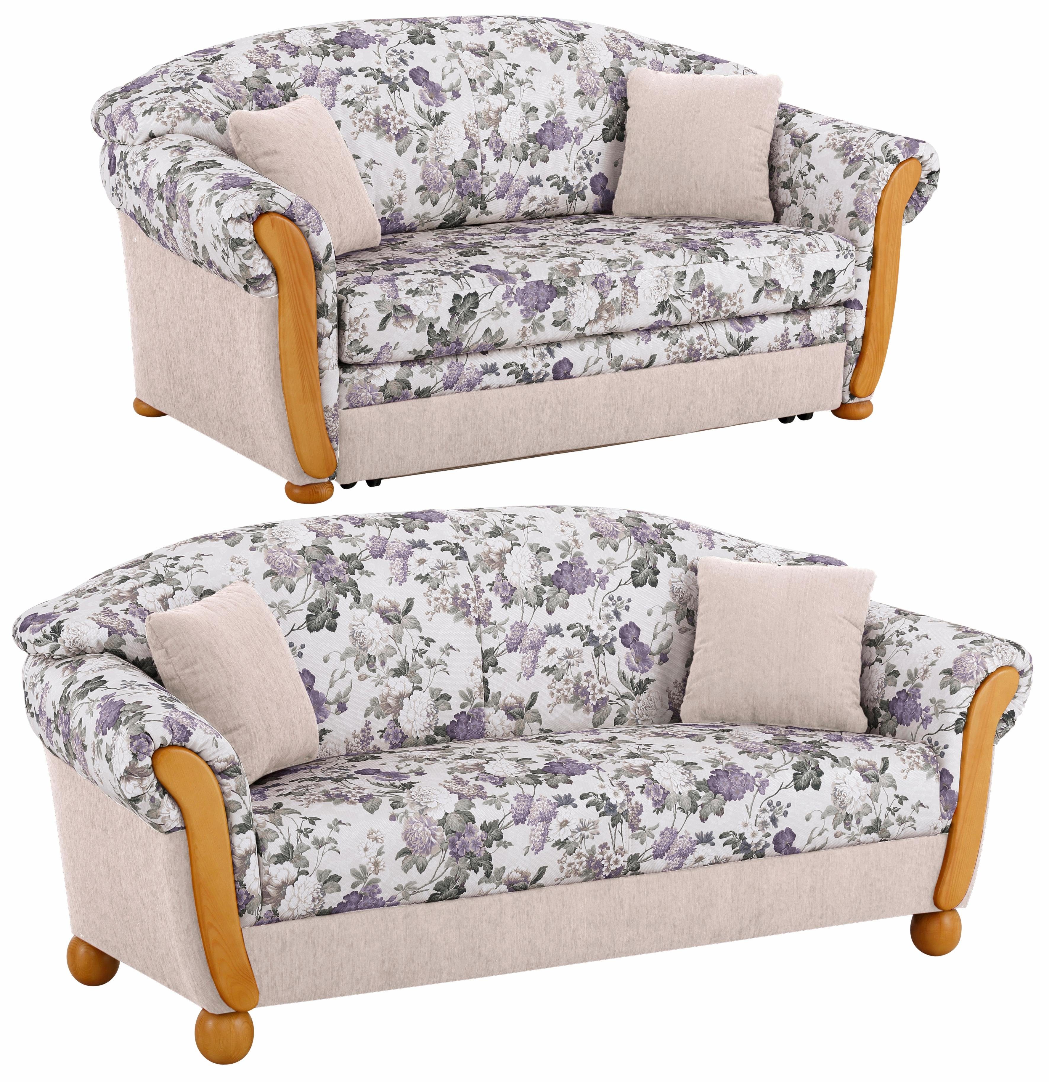 Home affaire Polstergarnitur Milano, (2-tlg), 2-Sitzer günstig online kaufen