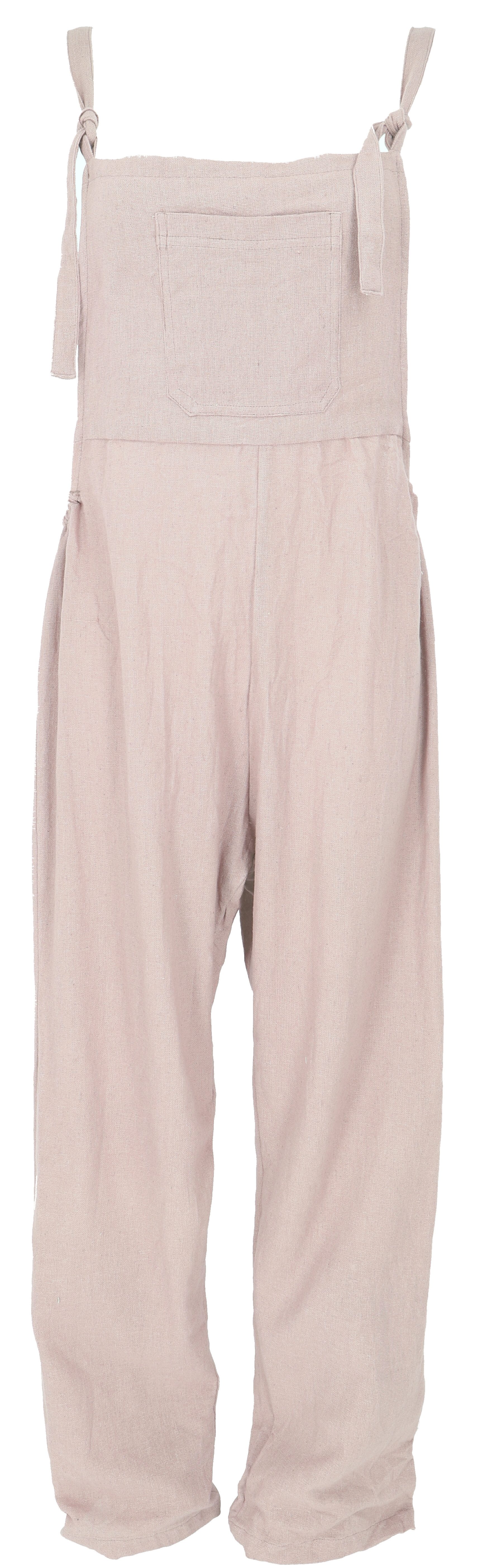 Guru-Shop Relaxhose Natürliche Boho Latzhose, Sommerlatzhose,.. günstig online kaufen