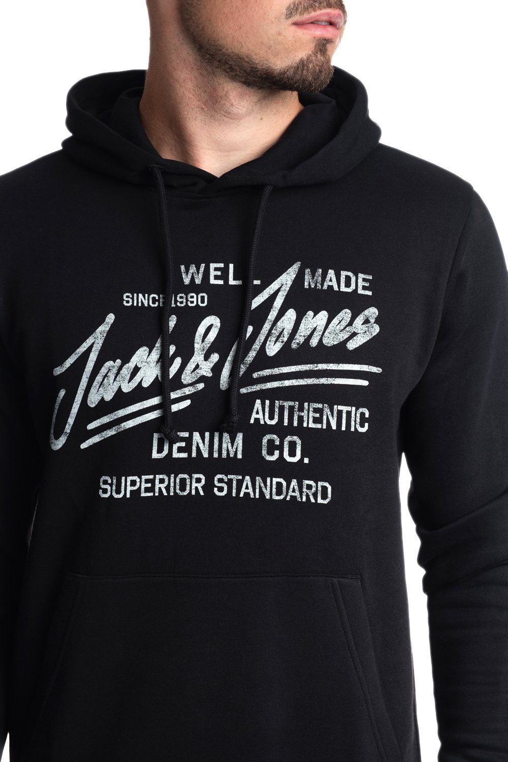 Jack & Jones Kapuzensweatshirt mit Kängurutasche