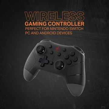 DELTACO GAMING Nintendo Switch Controller ABS-Kunststoff Gamepad-Steuerung Gaming-Controller (inkl. 5 Jahre Herstellergarantie)