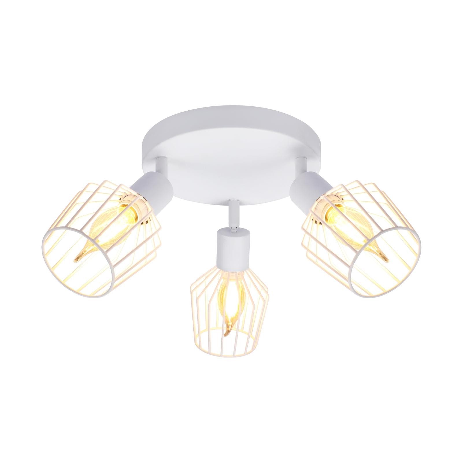 Nettlife LED Deckenspots Schwarz Weiß E14 günstig online kaufen