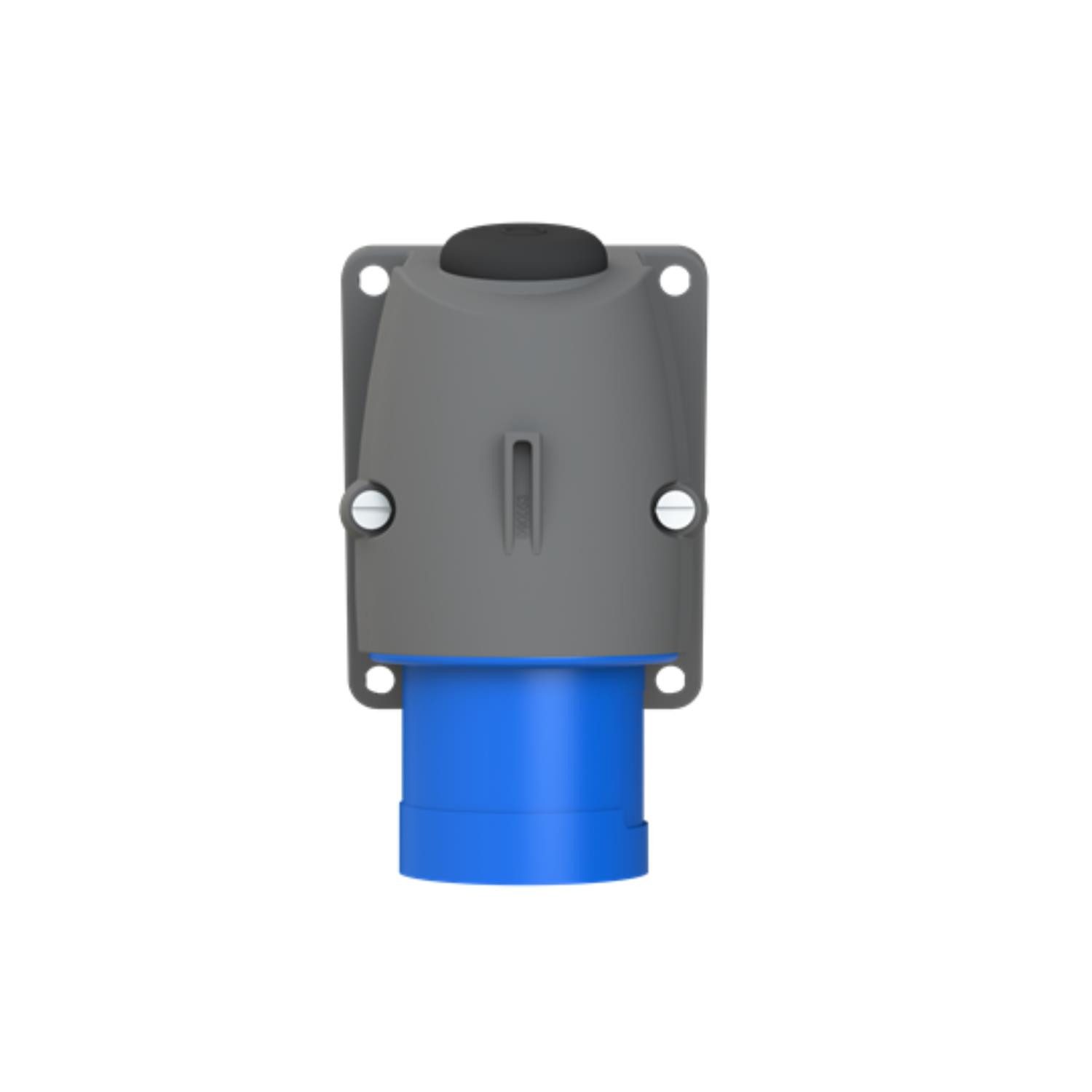 Amphenol CEE-Stecker Titel:16 Ampere CEE Wandsteckverbinder 3-polig (2P+PE) Stift, Kodieru, (CEE Stromverteiler)