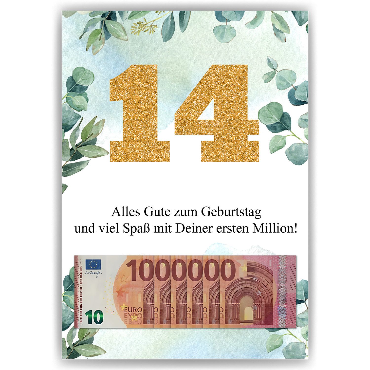 Tigerlino Poster Geldgeschenk Geburtstag Frauen Männer günstig online kaufen