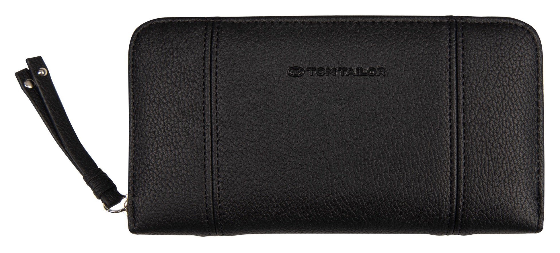 preisvergleich TOM TAILOR Geldbörse CAIA am Zierband wallet, mit schwarz zip Long WALLETS Reißverschluss