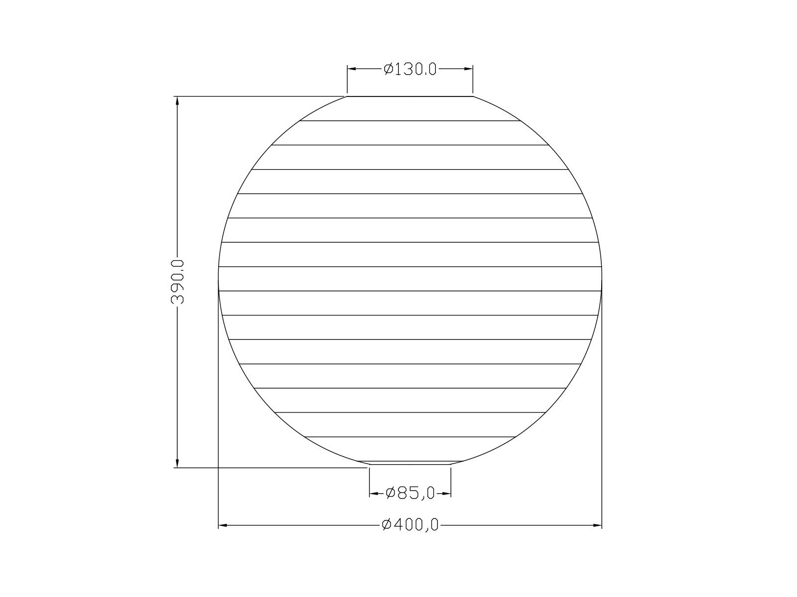 TRIO Leuchten LED Pendelleuchte, LED wechselbar, Warmweiß, japanische Papier-lampen, chinesische Lampenschirm Lampion Weiß, Ø40cm