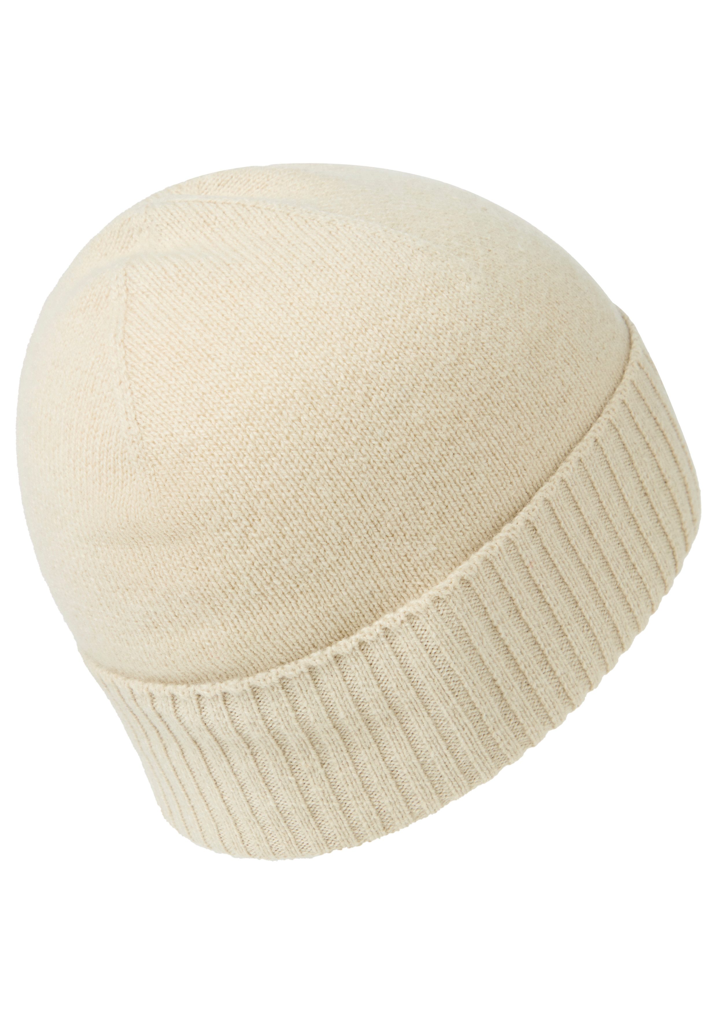 BOSS ORANGE Beanie Akaio_R_Hat Ton in Ton Logo-Badge günstig online kaufen