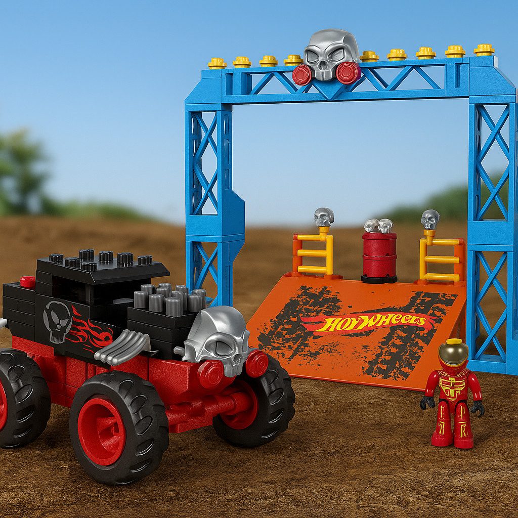 Mattel GmbH Spielzeug-Monstertruck Hot Wheels Mega Monster Truck Bone Shake günstig online kaufen