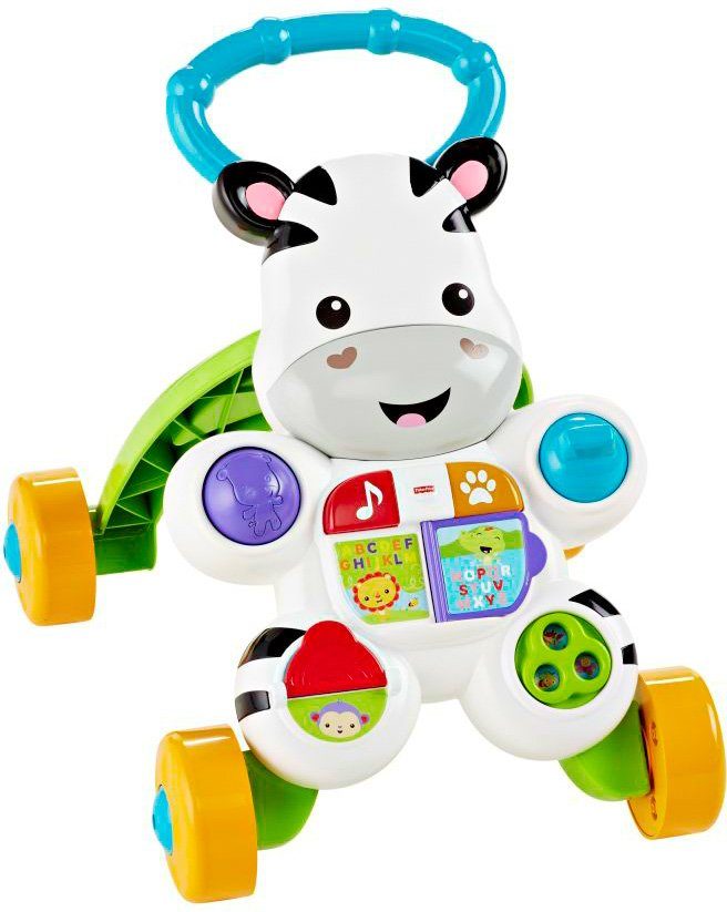 FISHER-PRICE® Lauflernhilfe Lern mit mir Zebra Lauflernwagen mehr