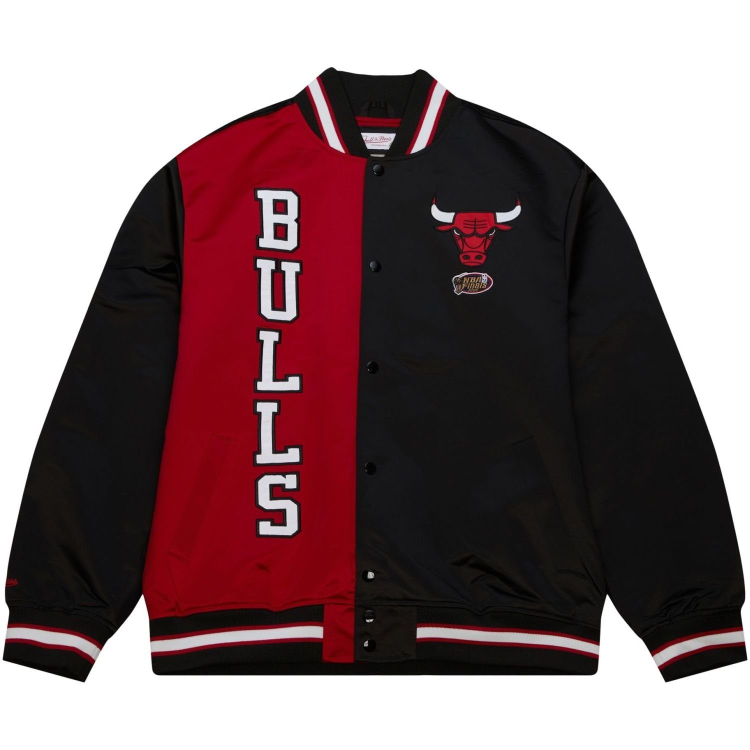 Mitchell & Ness Windbreaker Satin Varsity Chicago Bulls