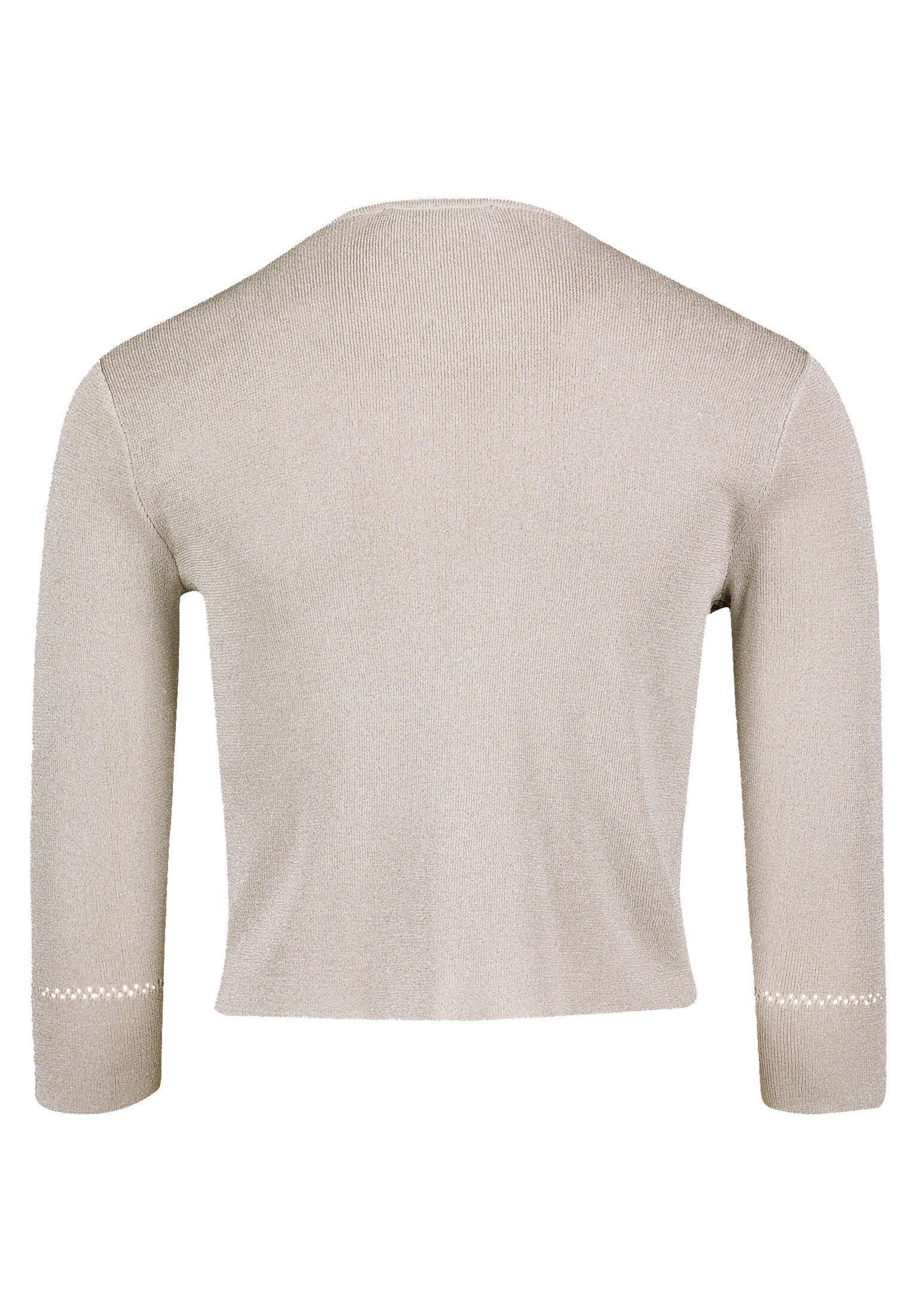 Vera Mont Strickjacke Damen ohne Verschluss (1-tlg) Glitzer