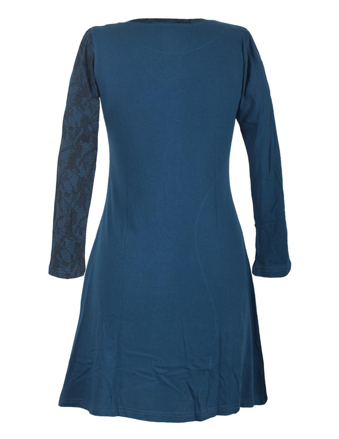 Vishes Jerseykleid Asymmetrisches Lagenlook Kleid mit günstig online kaufen