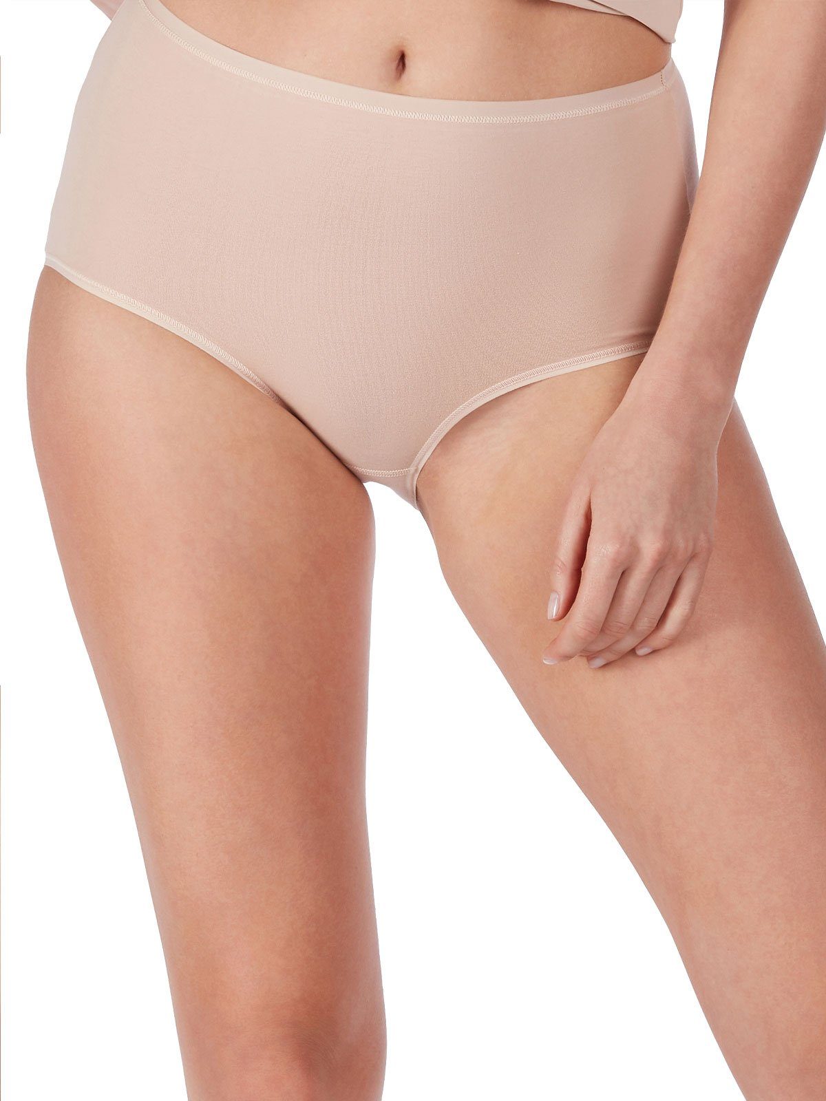 HUBER Slip Damen Maxi Slip 2er Pack Cotton 2 Pack (Packung, 2-St) Zwickel