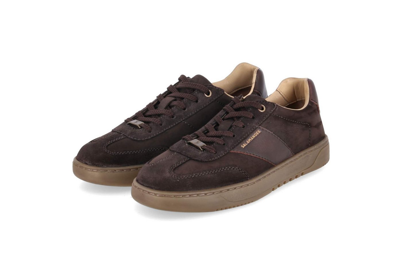 Salamander Salamander Sneaker Low E31AYA011415-6161 Herren Rauleder brown Schnürschuh