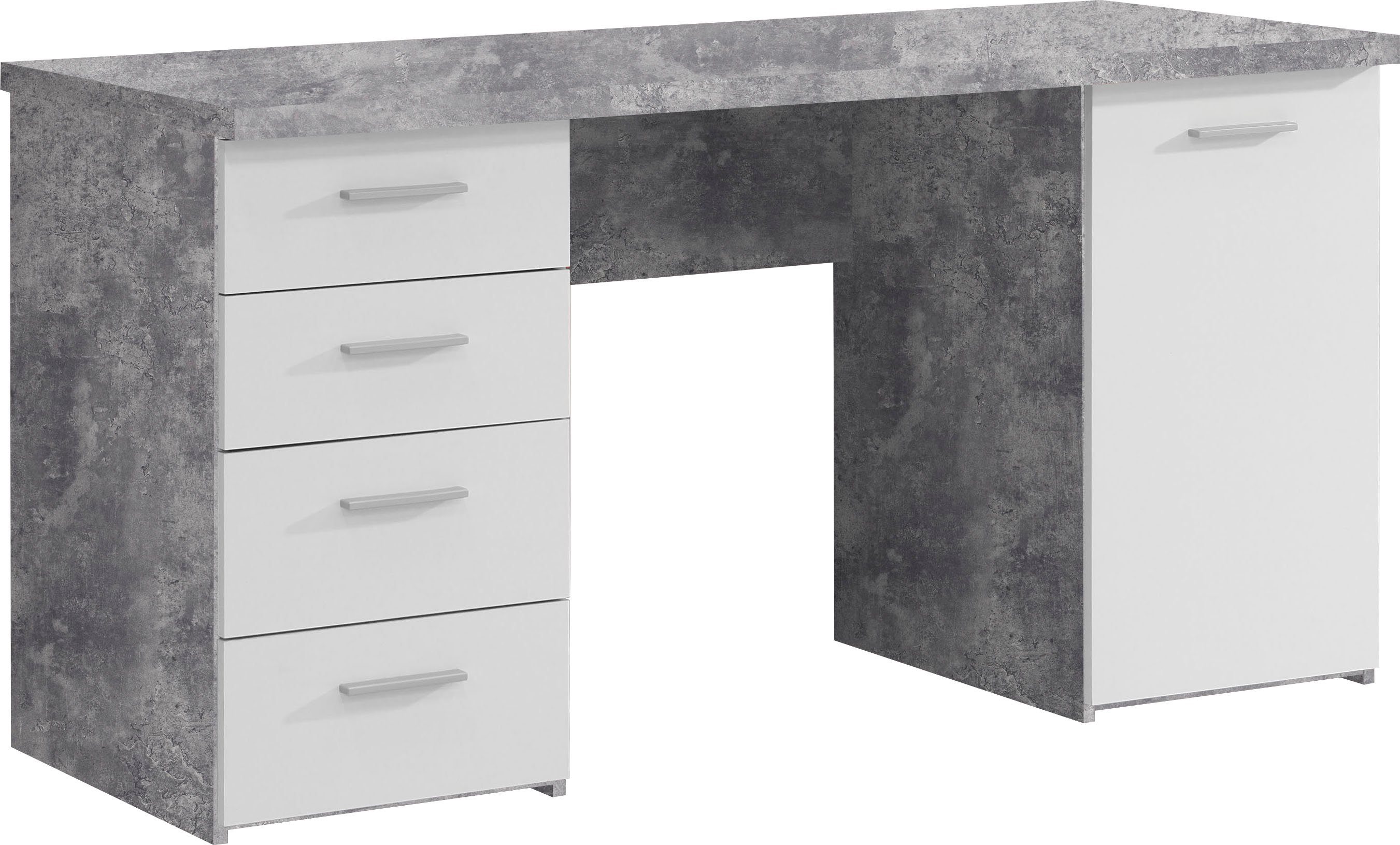 FORTE Schreibtisch Netta, Breite 145 cm, mit Schubladen günstig online kaufen