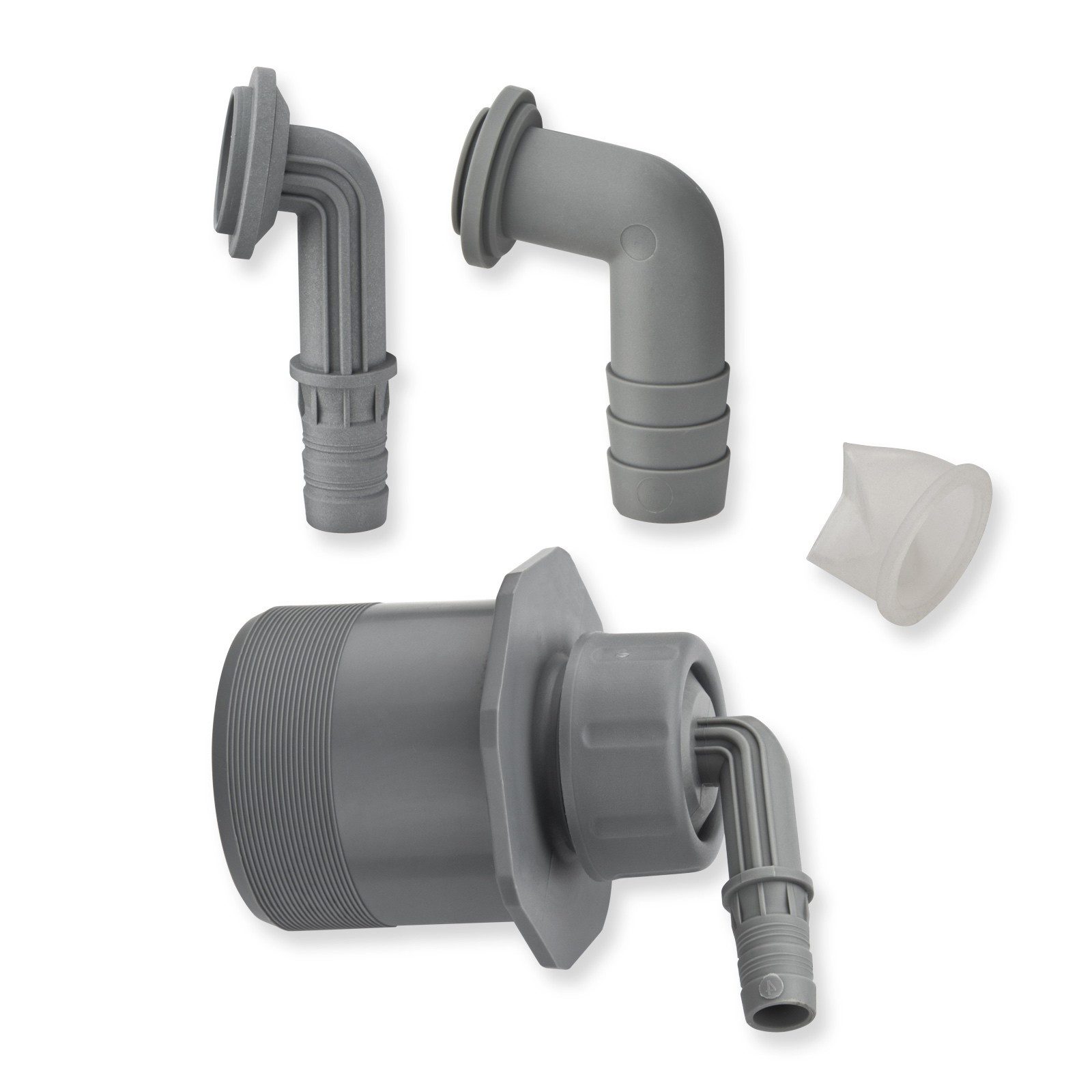 Haas Otto Ablaufrohr OHA Save Kondensatanschluss Jenny DN50, 90 °