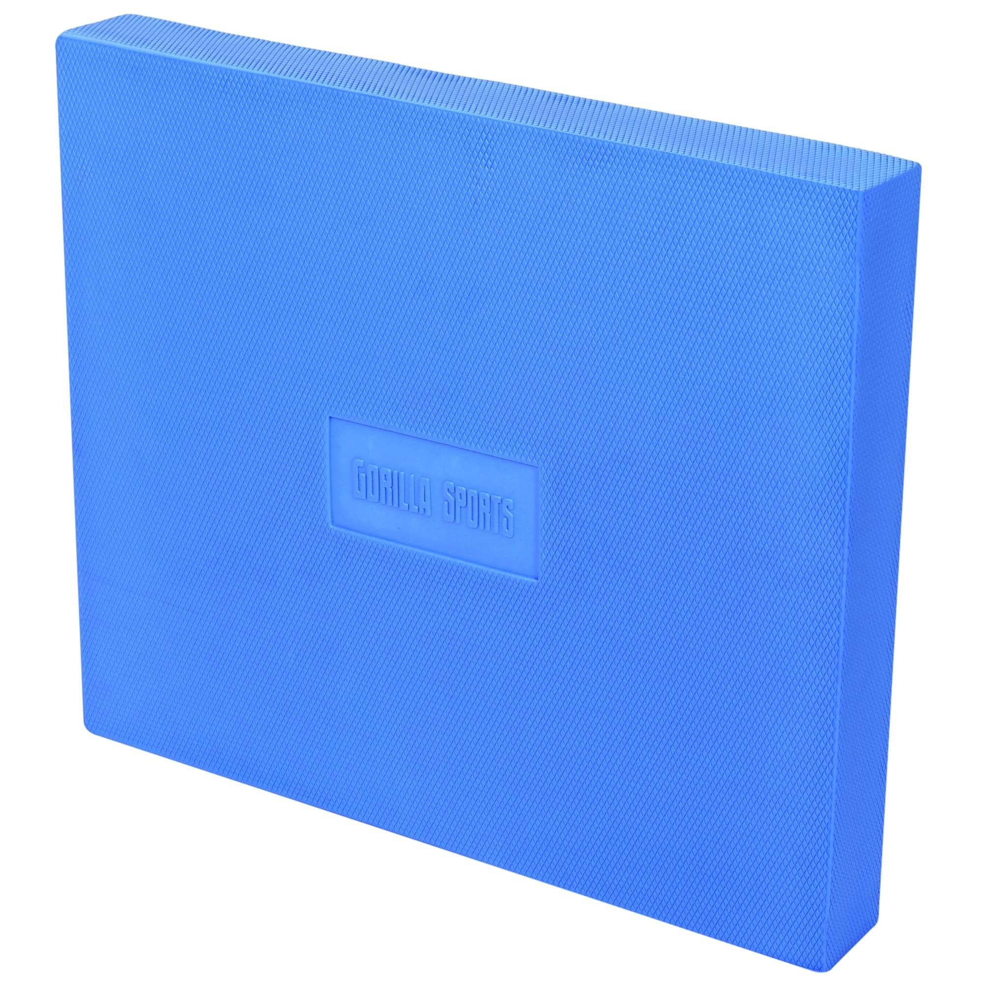 GORILLA SPORTS Balance Pad Balance Pad, 47x40x5,5cm, für Gleichgewicht und Koordination, Farbwahl Blau