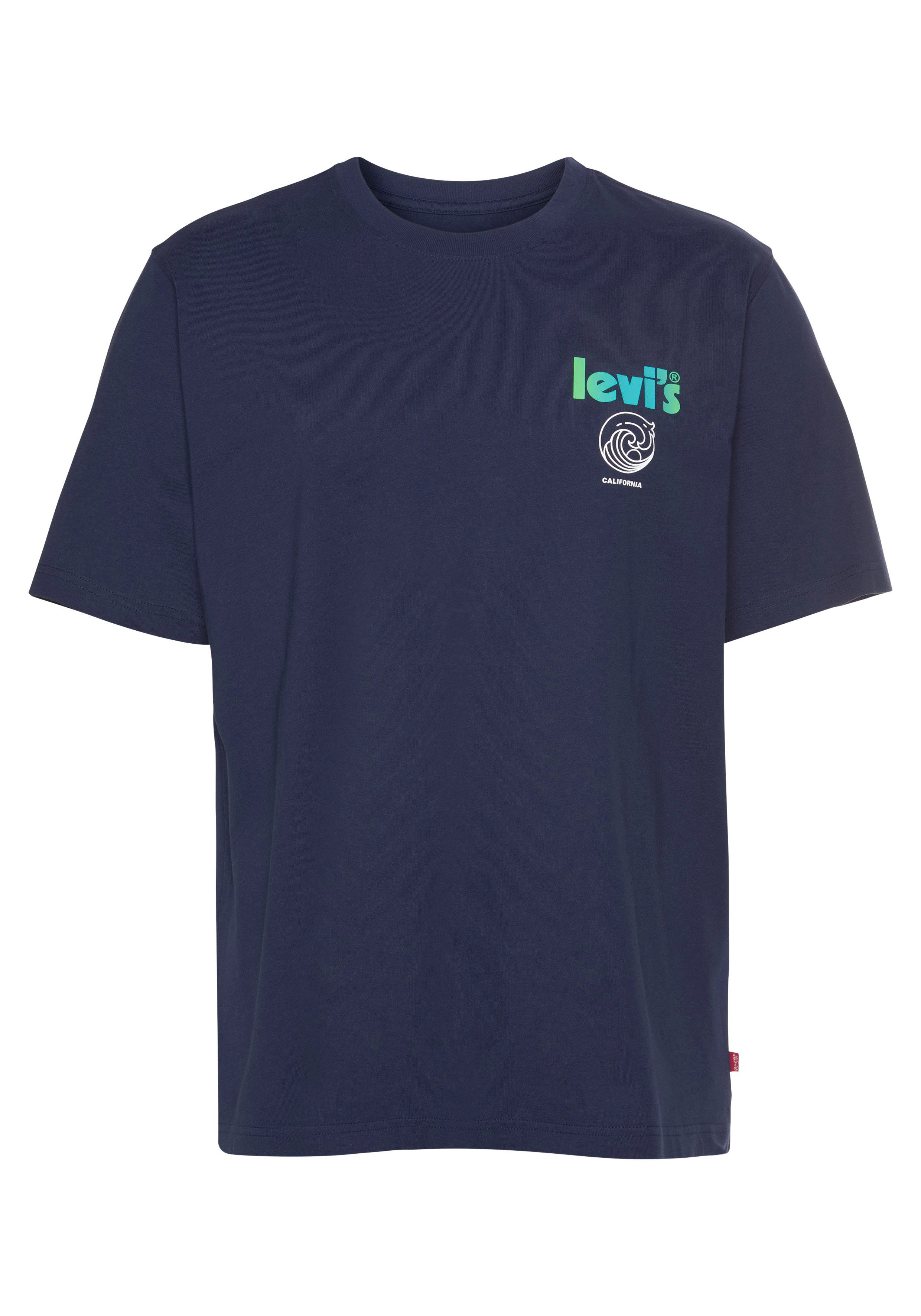 TEE T-Shirt mit ACAD Markenlogo-Aufdruck Levi's® FIT NAVAL RELAXED