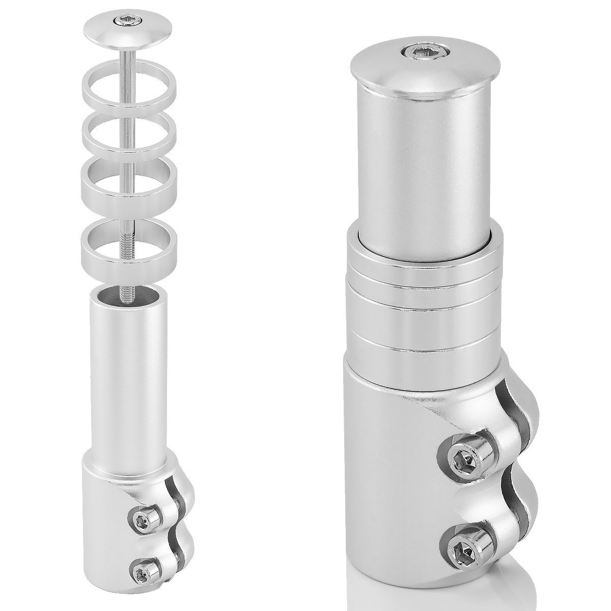 MidGard Lenkervorbau Gabelschaftverlängerung Lenkererhöhung Ahead Adapter für 1 1/8 28.6mm