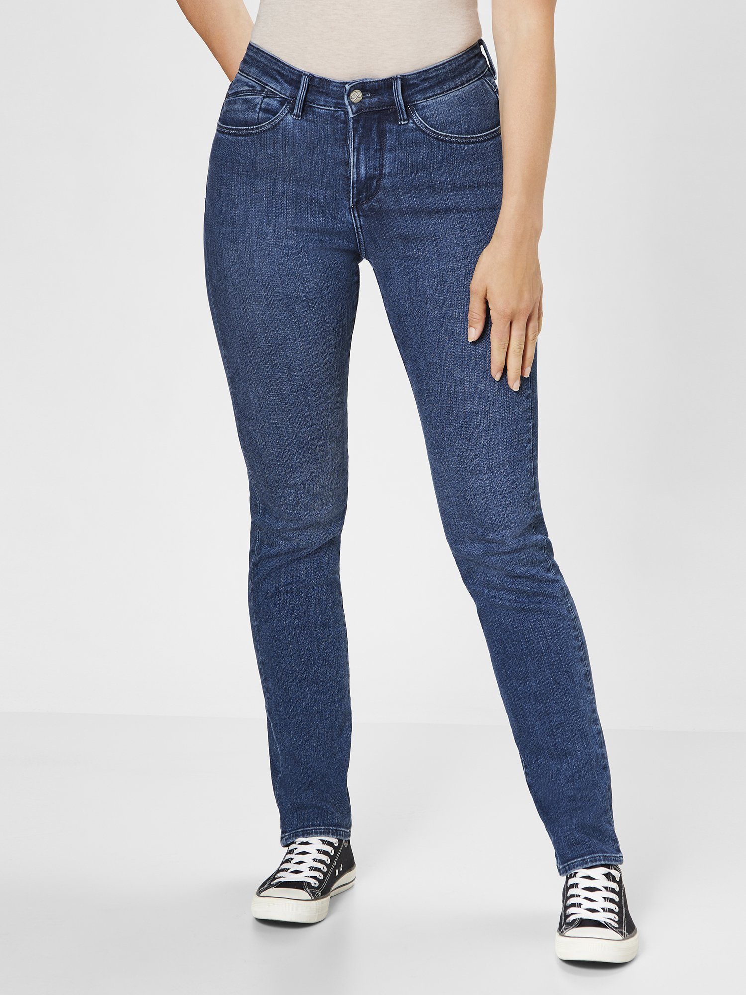 Paddock's Slim-fit-Jeans PAT Slim-Fit Soft Denim Jeans mit Stretchanteil dark blue stone use