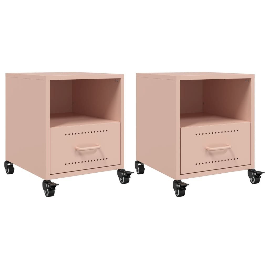vidaXL Nachttisch Nachttische 2 Stk. Rosa günstig online kaufen