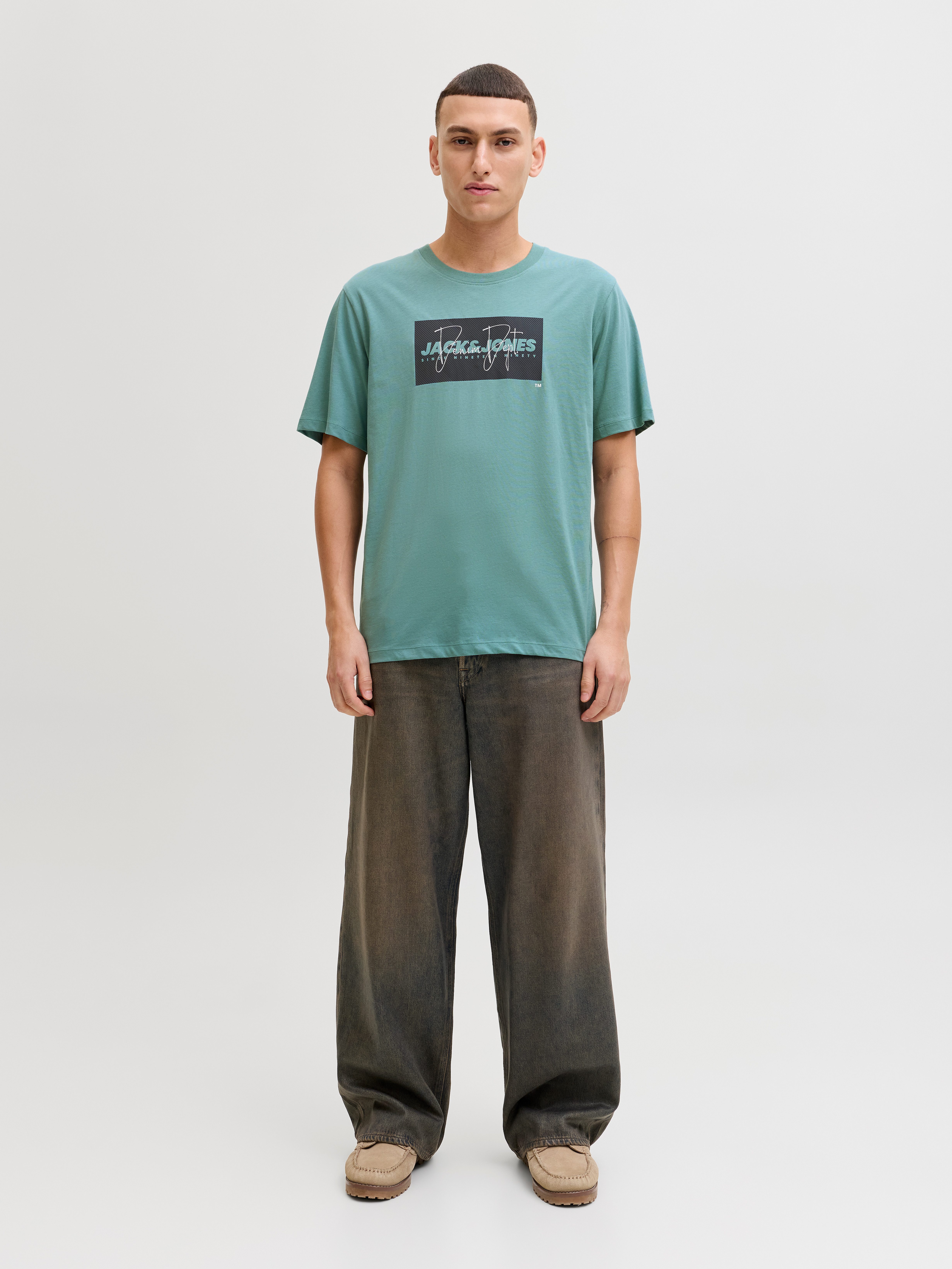 Jack & Jones Rundhalsshirt JJCOLE PRINT TEE SS CREW NECK – Bild 4 von 5