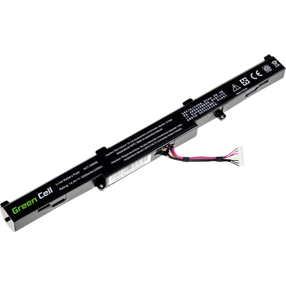 Green Cell Green Cell Notebook-Akku A41-X550E 14.4 V 2200 mAh Asus Laptop-Akku 2200 mAh (14.40 V)